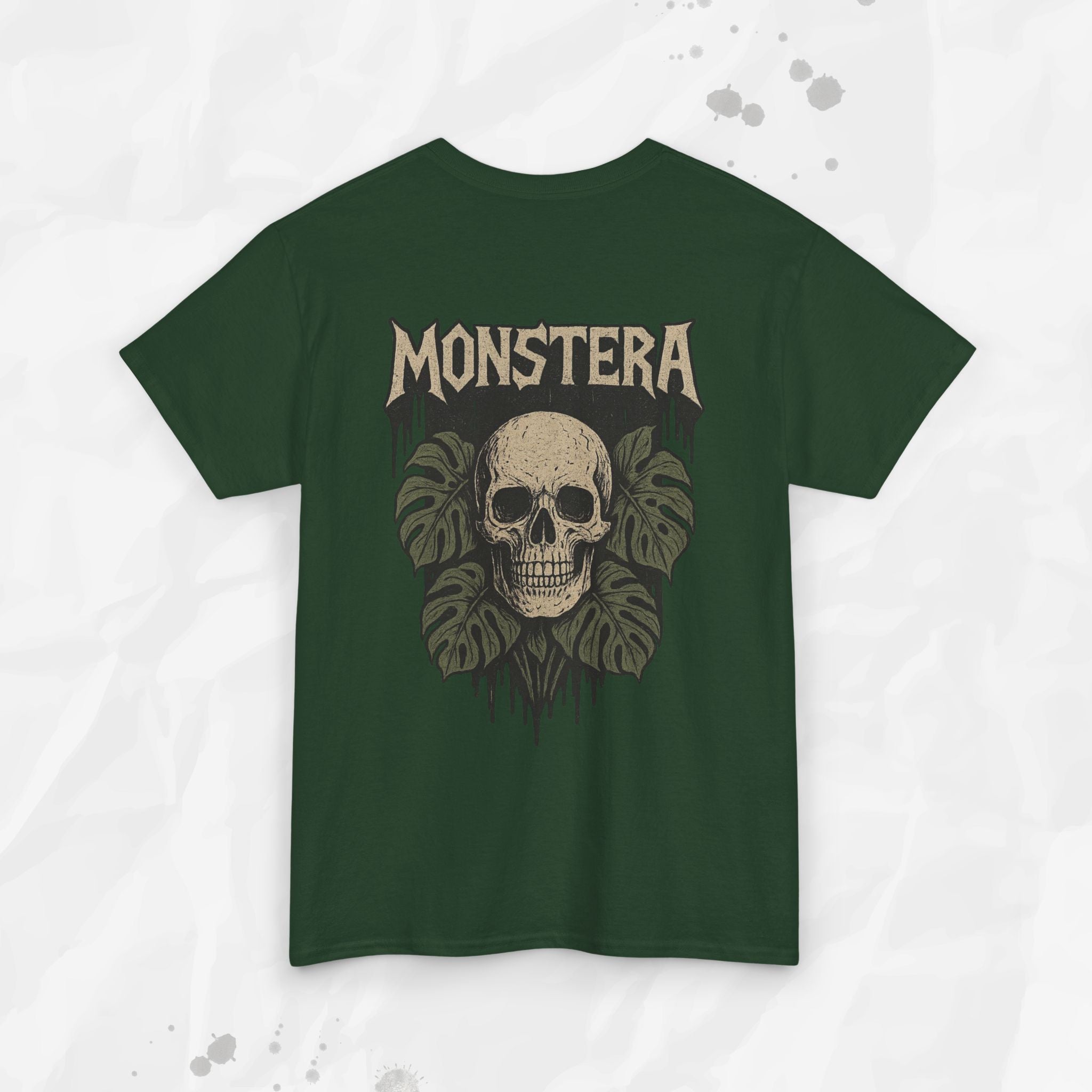 Monstera Skull - T-Shirt