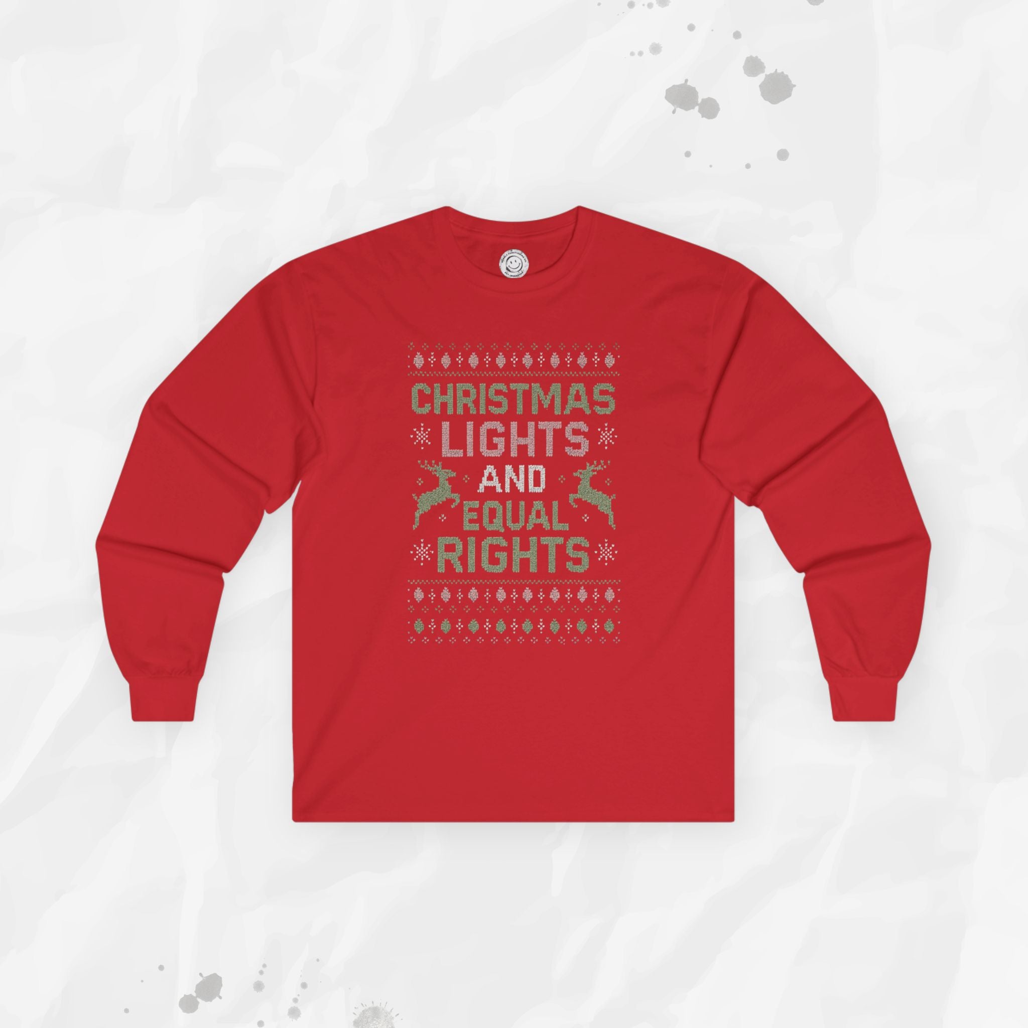 Christmas Lights and Equal Rights – Long Sleeve T-Shirt