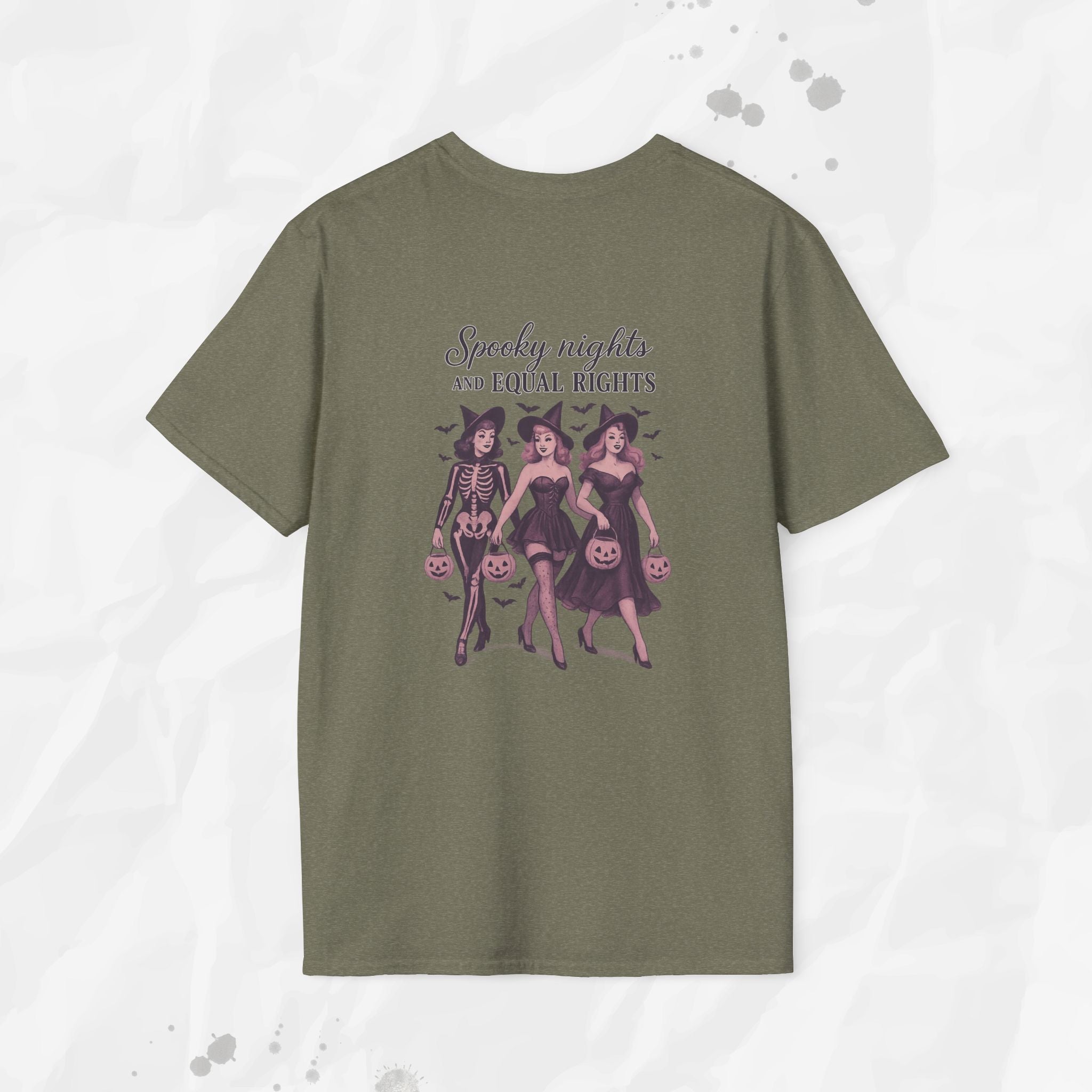 Spooky Nights and Equal Rights - T-Shirt