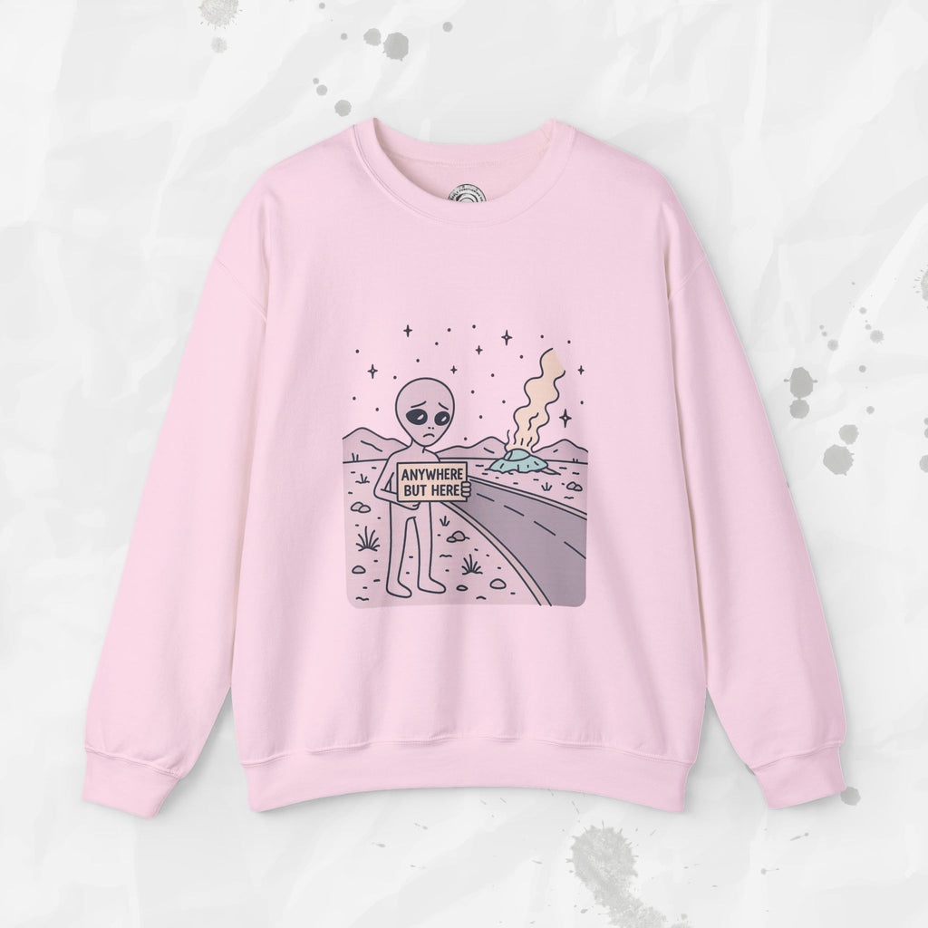 Anywhere But Here - Crewneck Sweatshirt