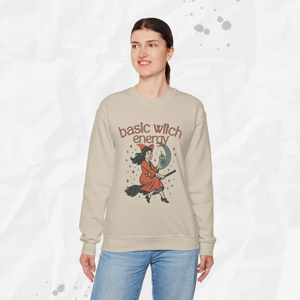 Basic Witch Energy - Crewneck Sweatshirt