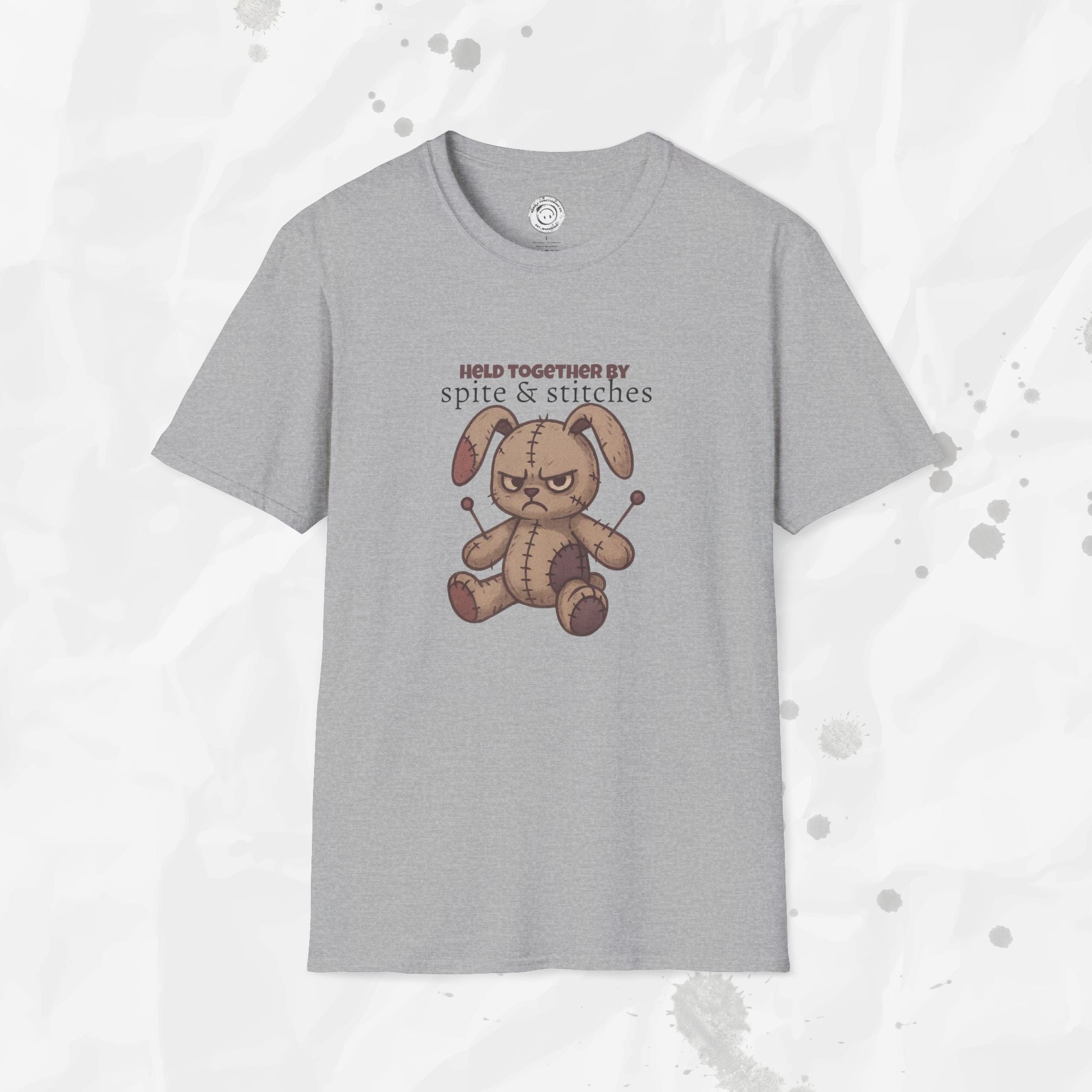 Held Together by Spite & Stitches - T-Shirt
