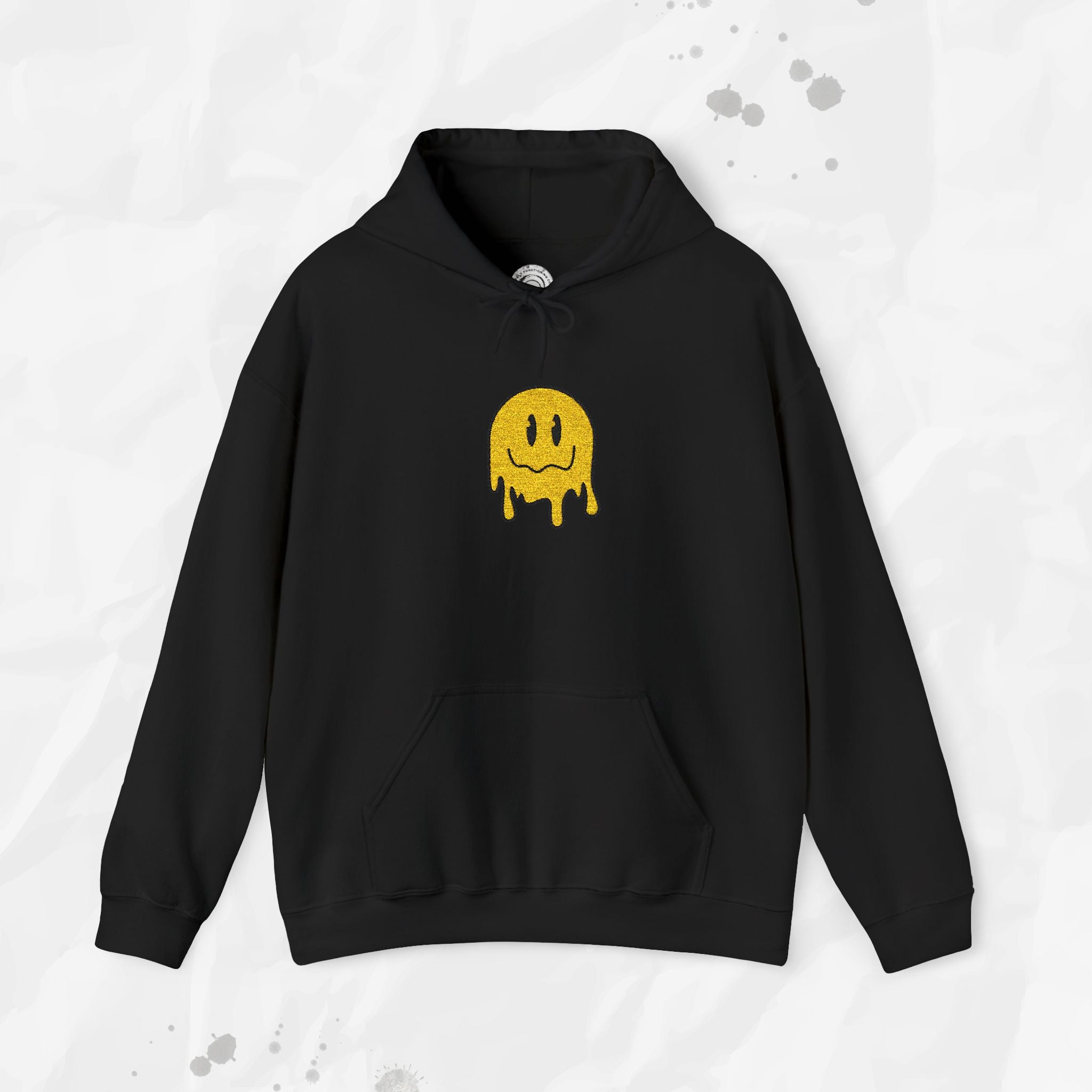 Melty Smiley - Embroidered Hoodie