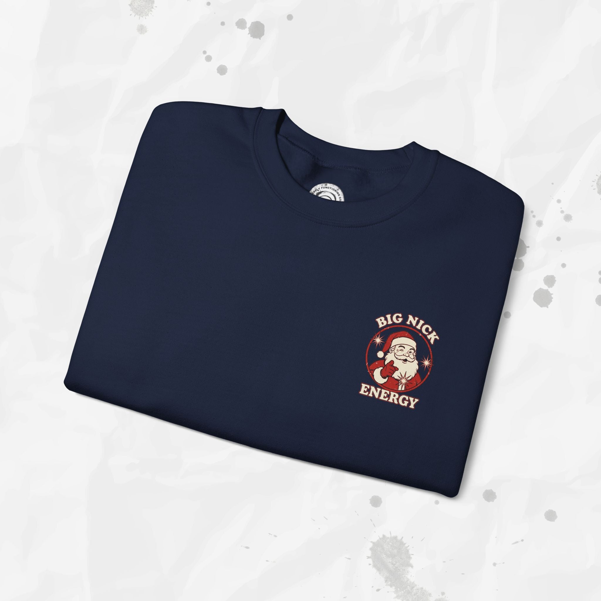 Big Nick Energy – Crewneck Sweatshirt (Pocket Print)