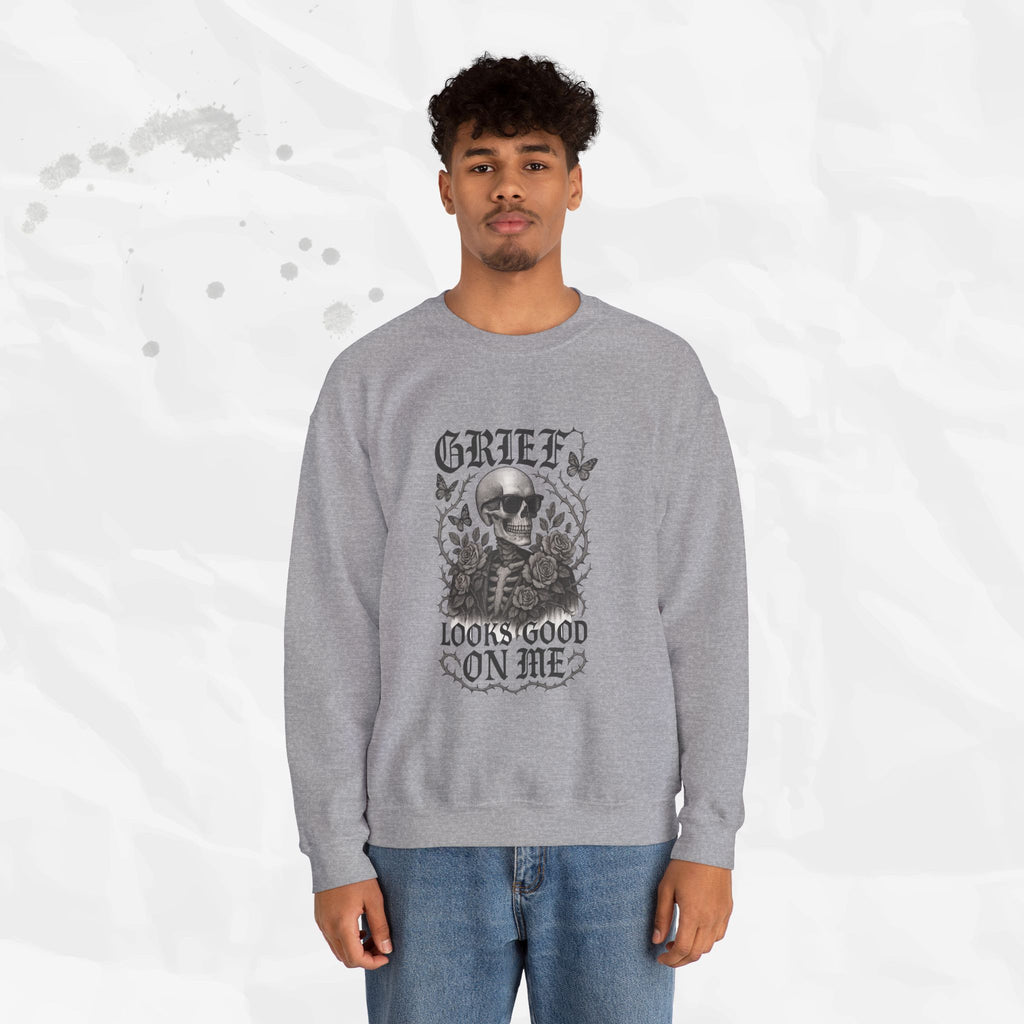 Grief Looks Good on Me - Crewneck Sweatshirt