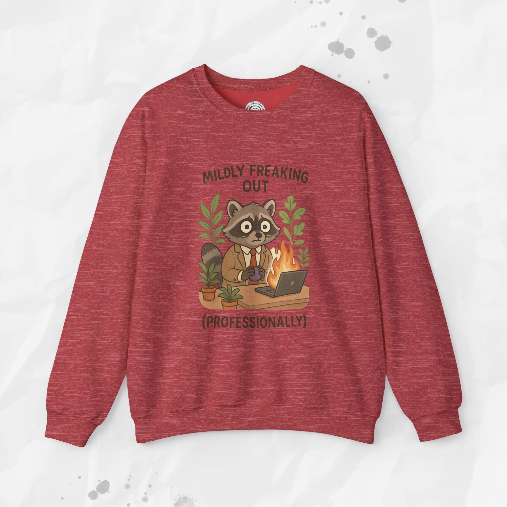 Mildly Freaking Out (Professionally) - Crewneck Sweatshirt