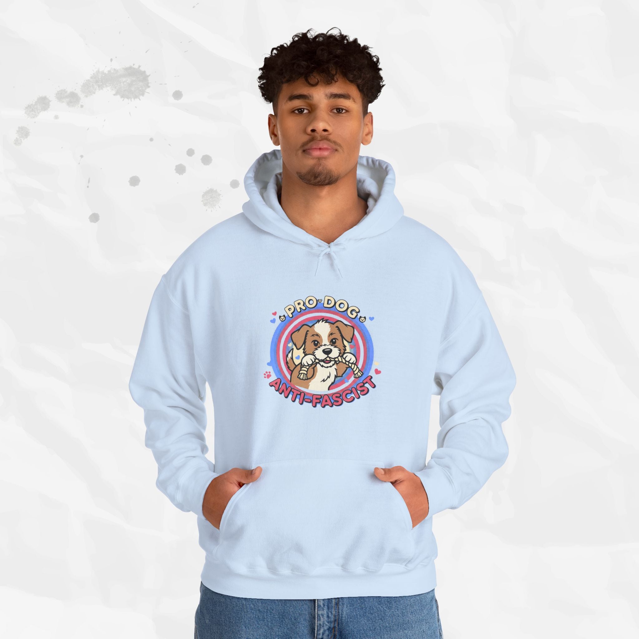 Pro Dog Anti-Fascist – Hoodie