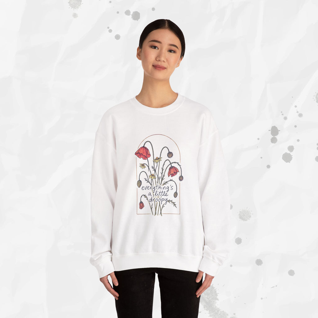 Everythings a Little Droopy - Crewneck Sweatshirt