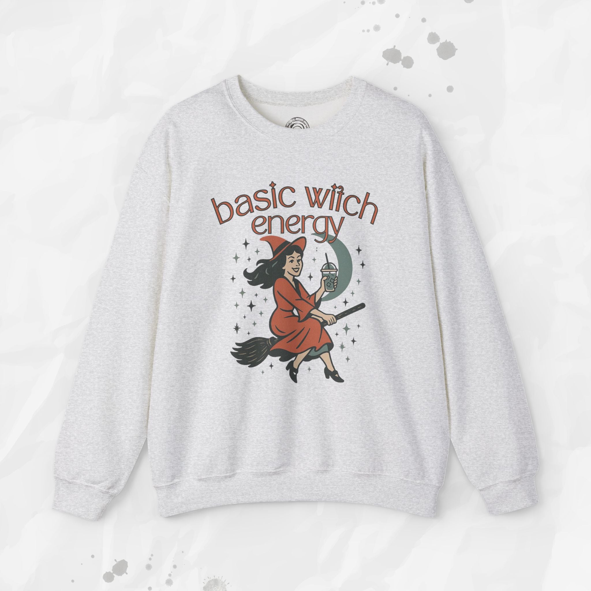 Basic Witch Energy - Crewneck Sweatshirt
