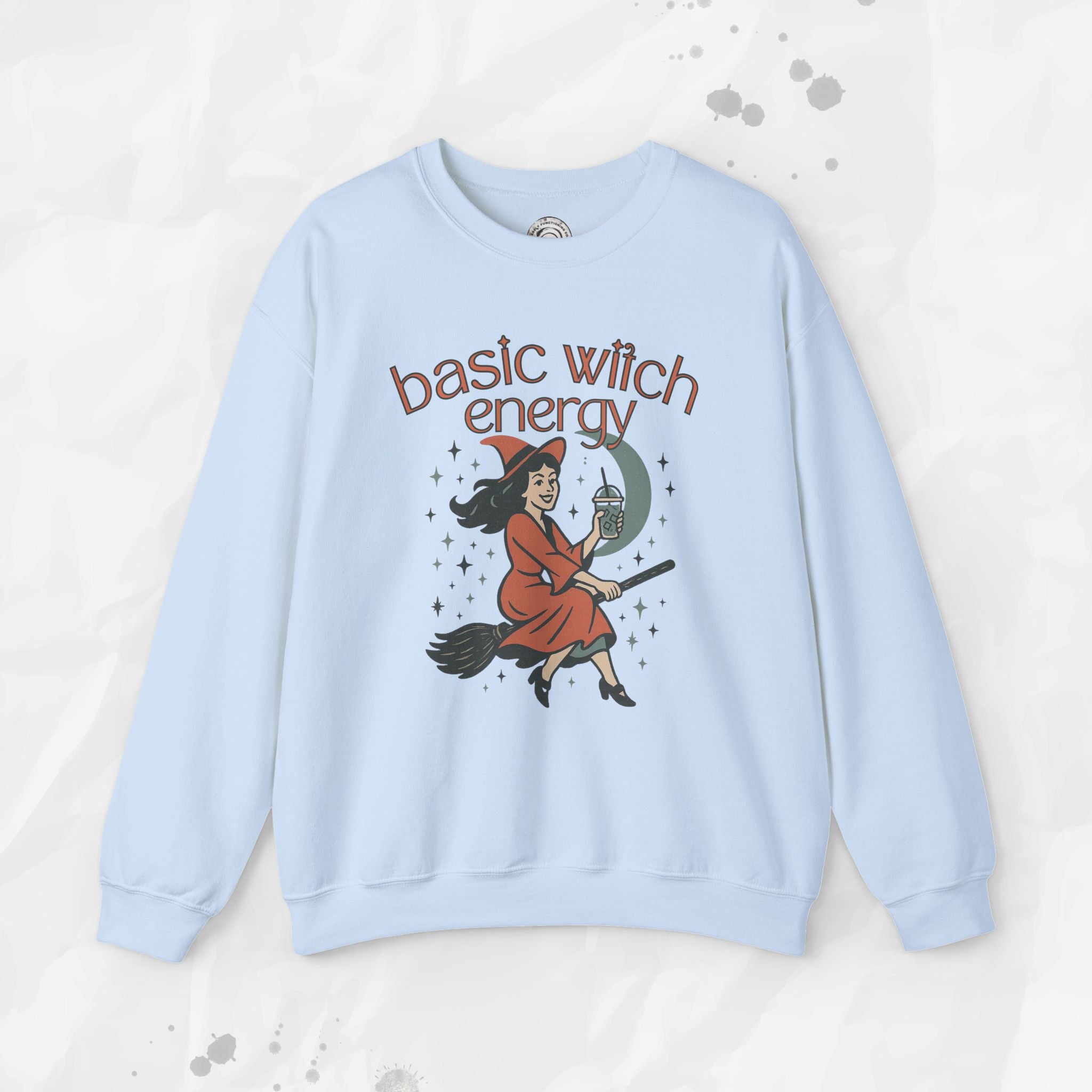 Basic Witch Energy - Crewneck Sweatshirt