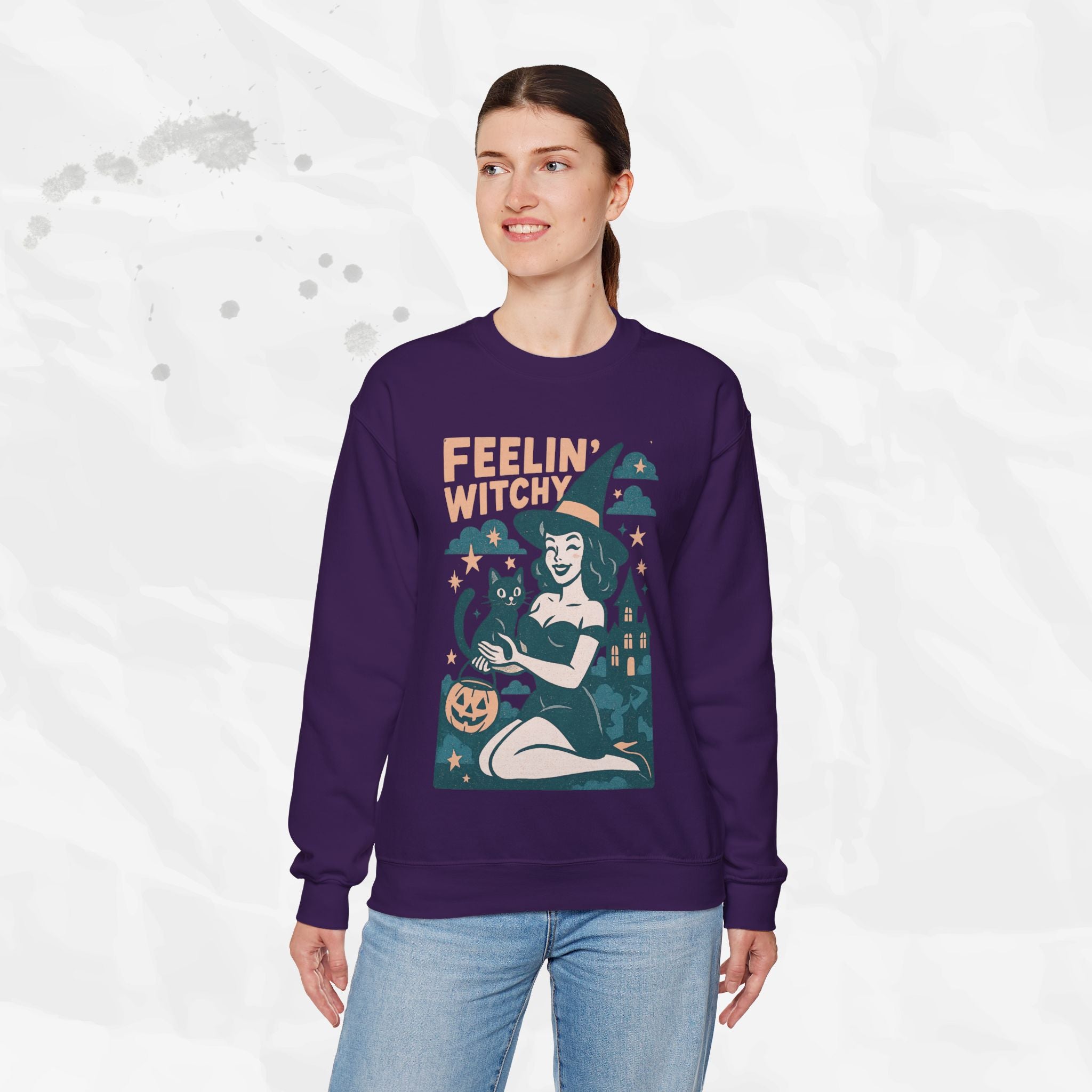 Feelin' Witchy - Crewneck Sweatshirt