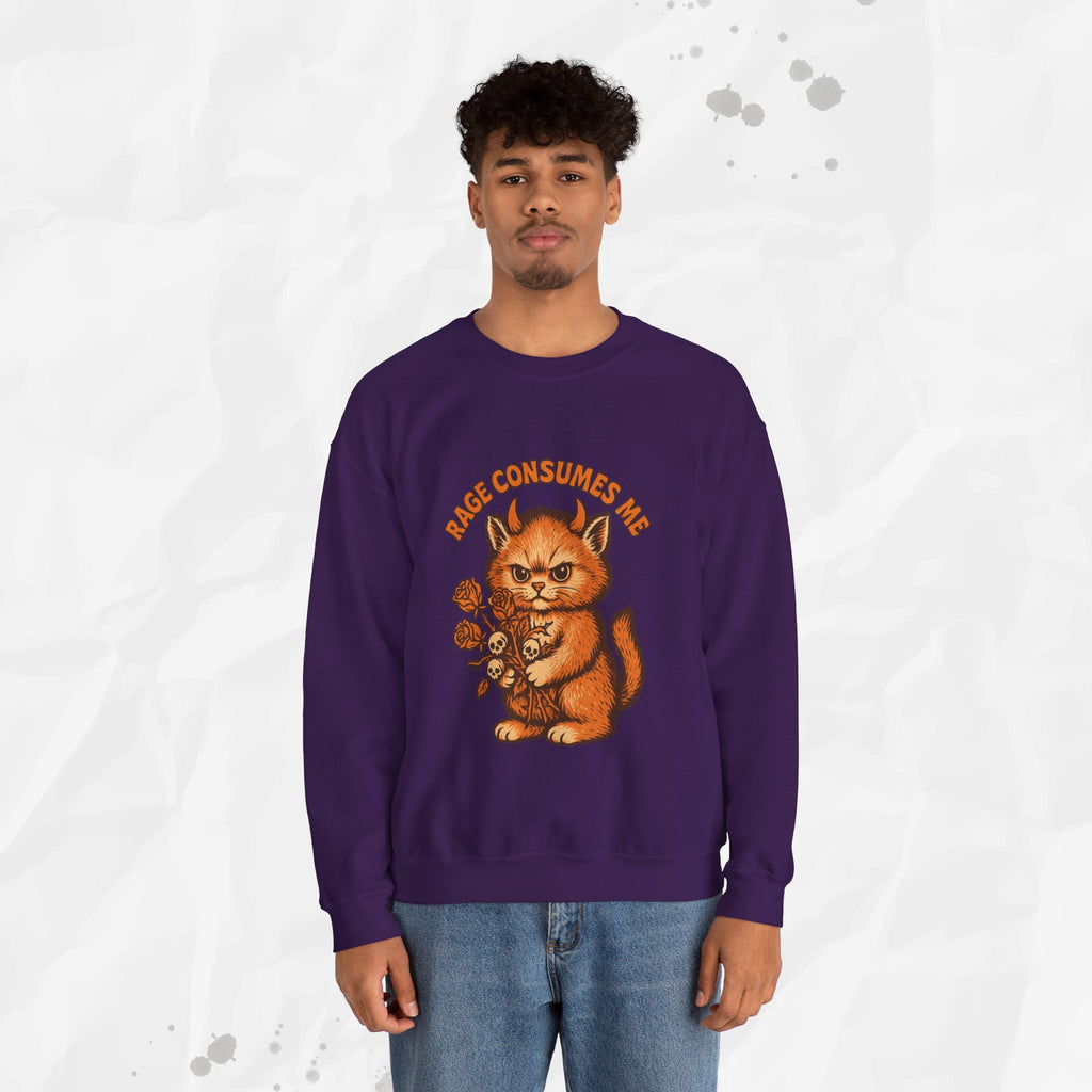 Rage Consumes Me - Crewneck Sweatshirt