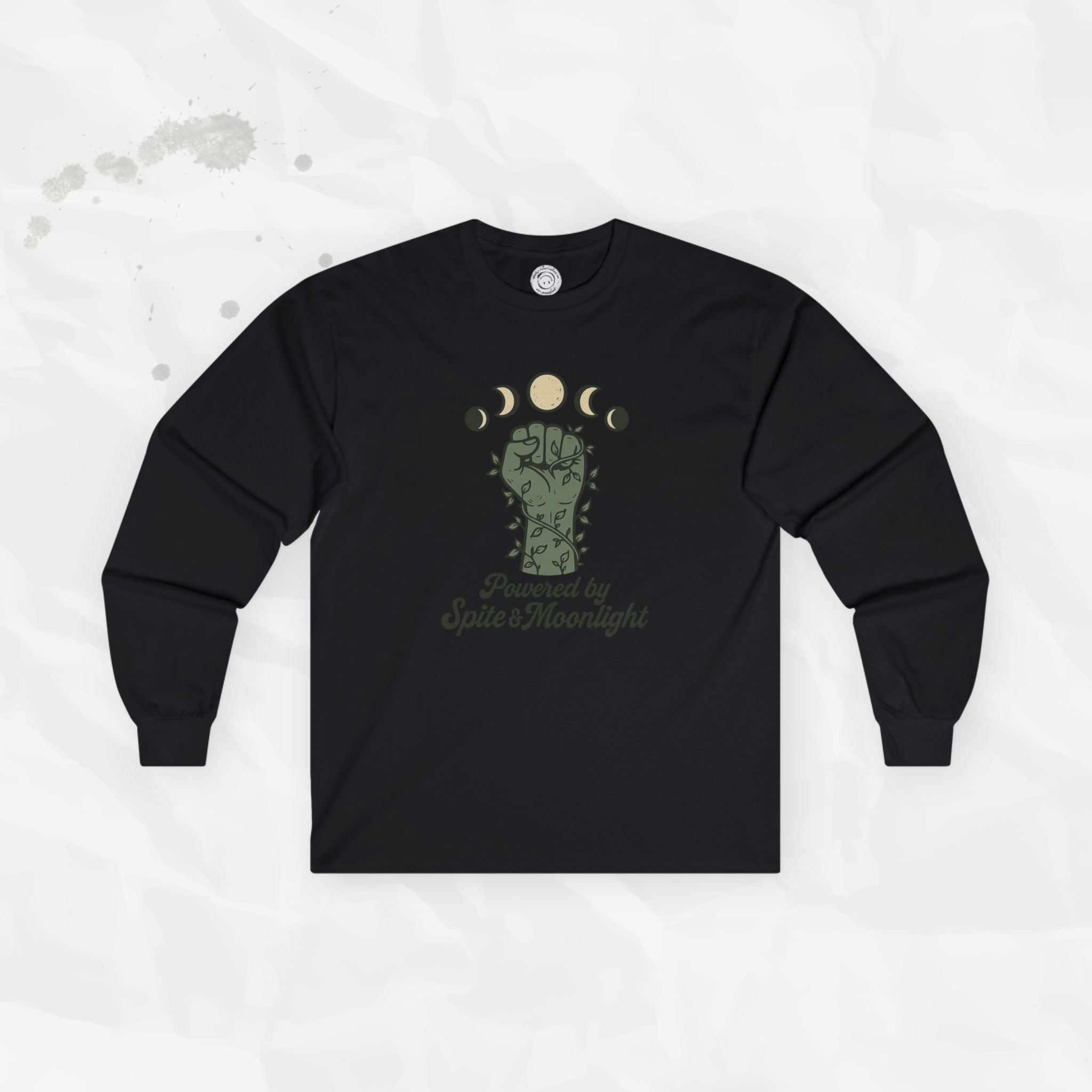 Powered by Spite & Moonlight - Long Sleeve T-Shirt