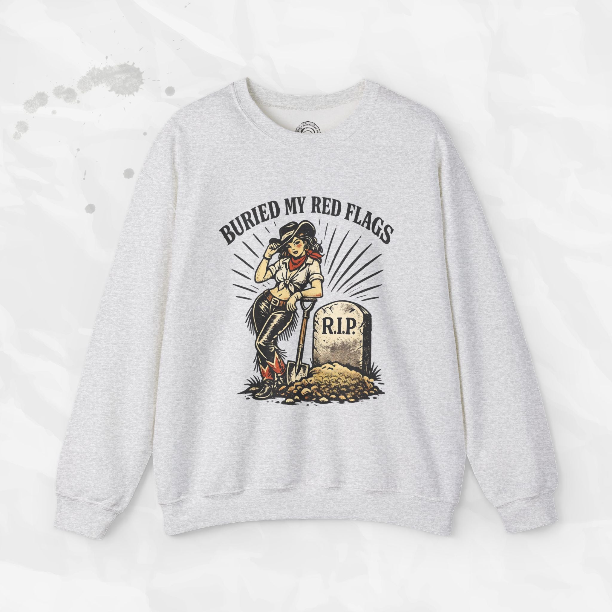 Buried My Red Flags – Crewneck Sweatshirt