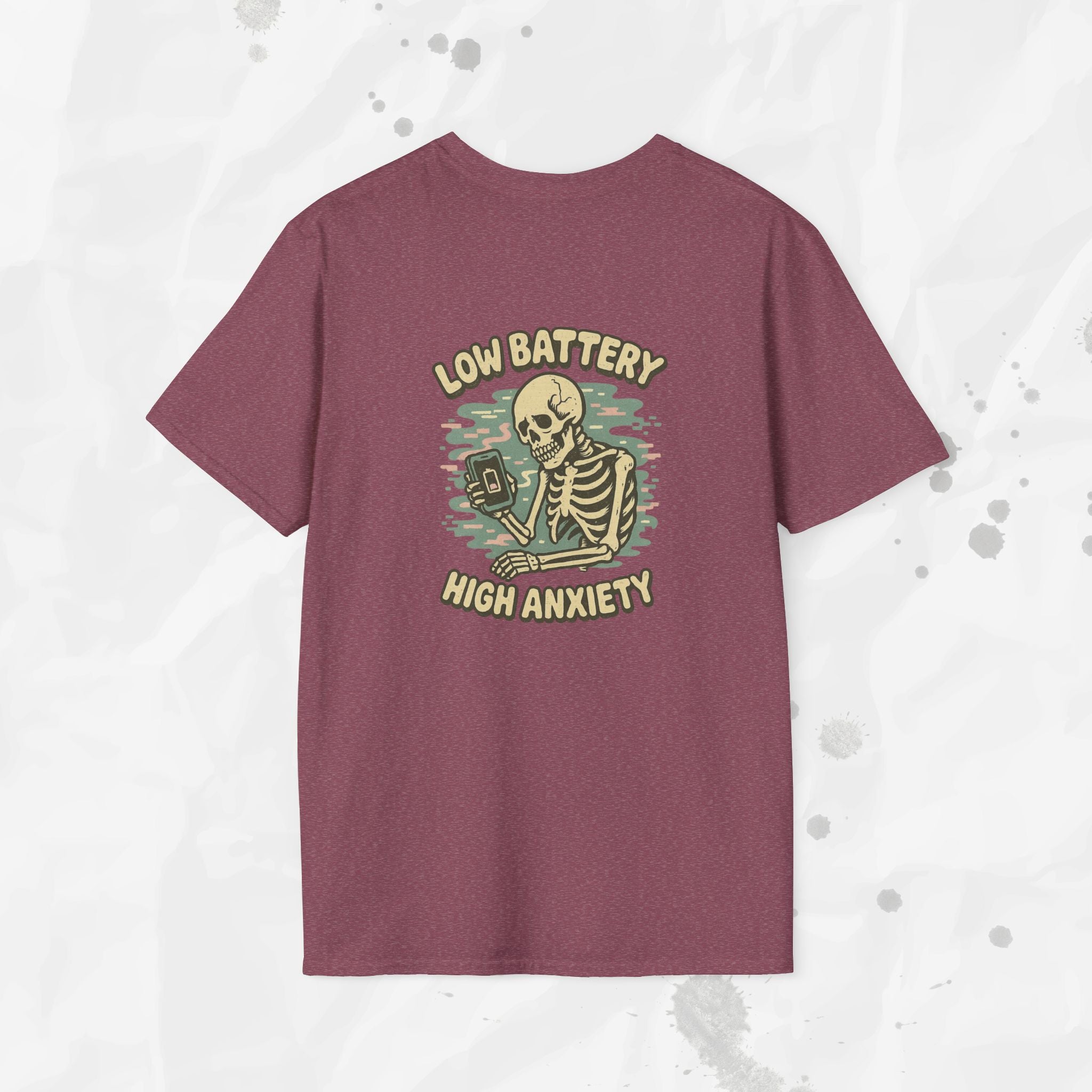 Low Battery High Anxiety - T-Shirt