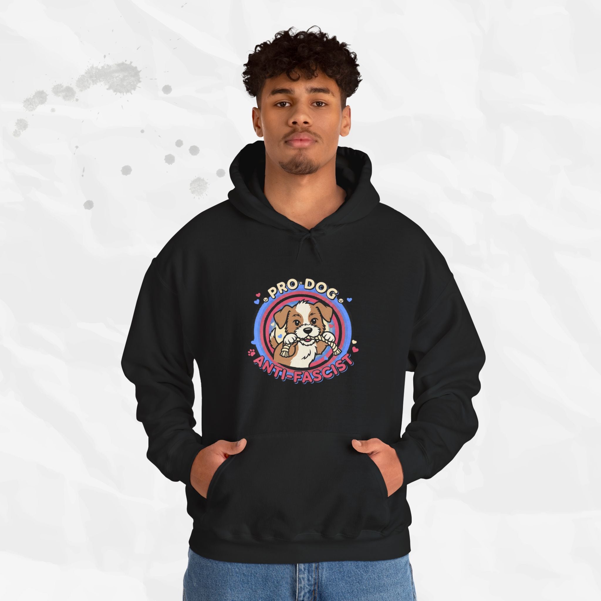 Pro Dog Anti-Fascist – Hoodie