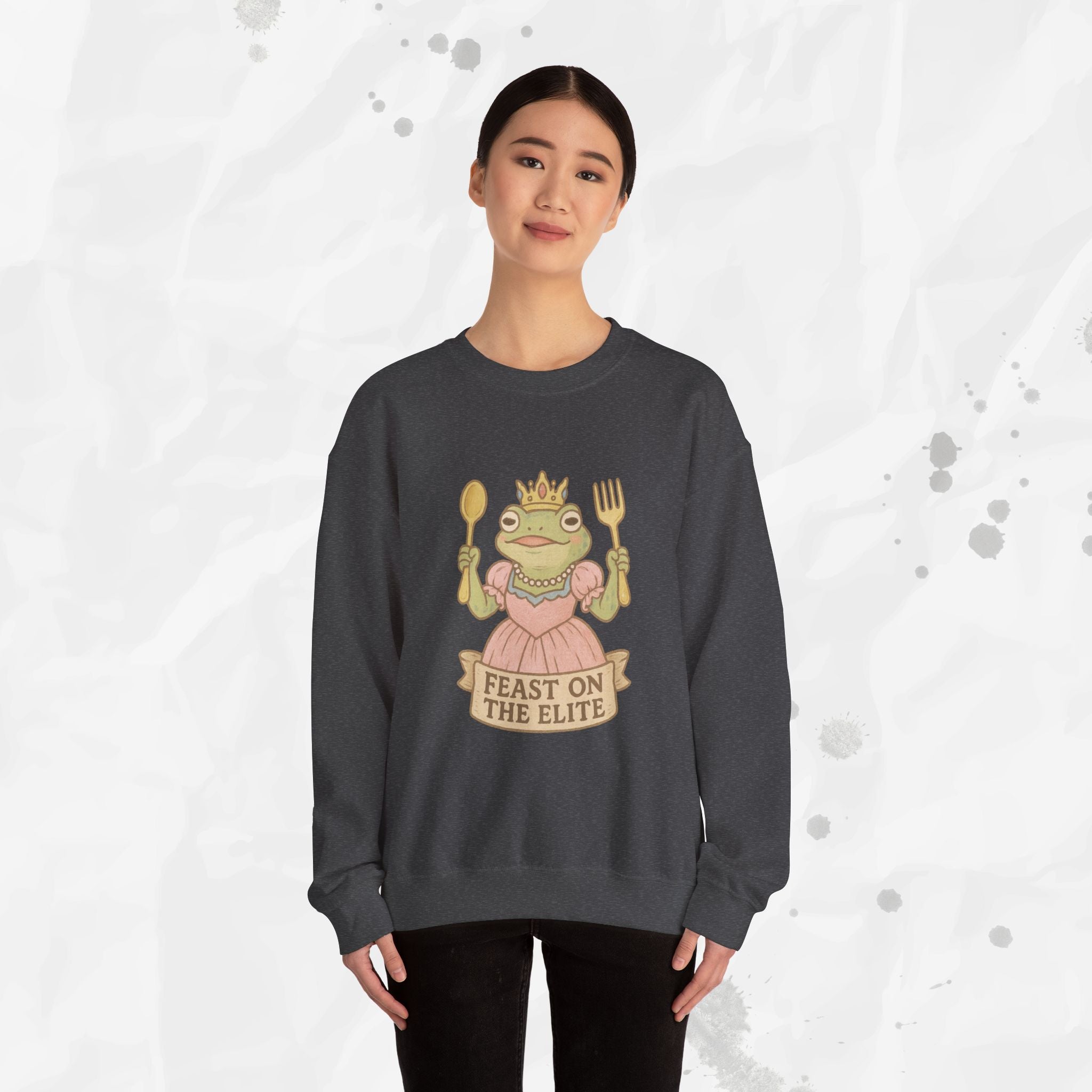 Feast on the Elite – Crewneck Sweatshirt