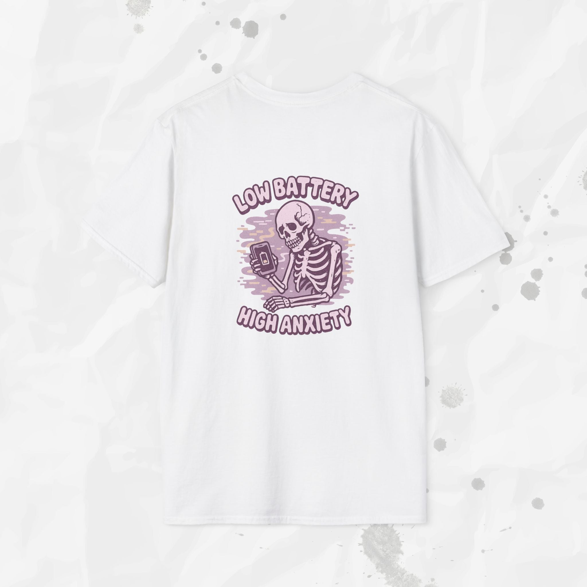 Low Battery High Anxiety - T-Shirt