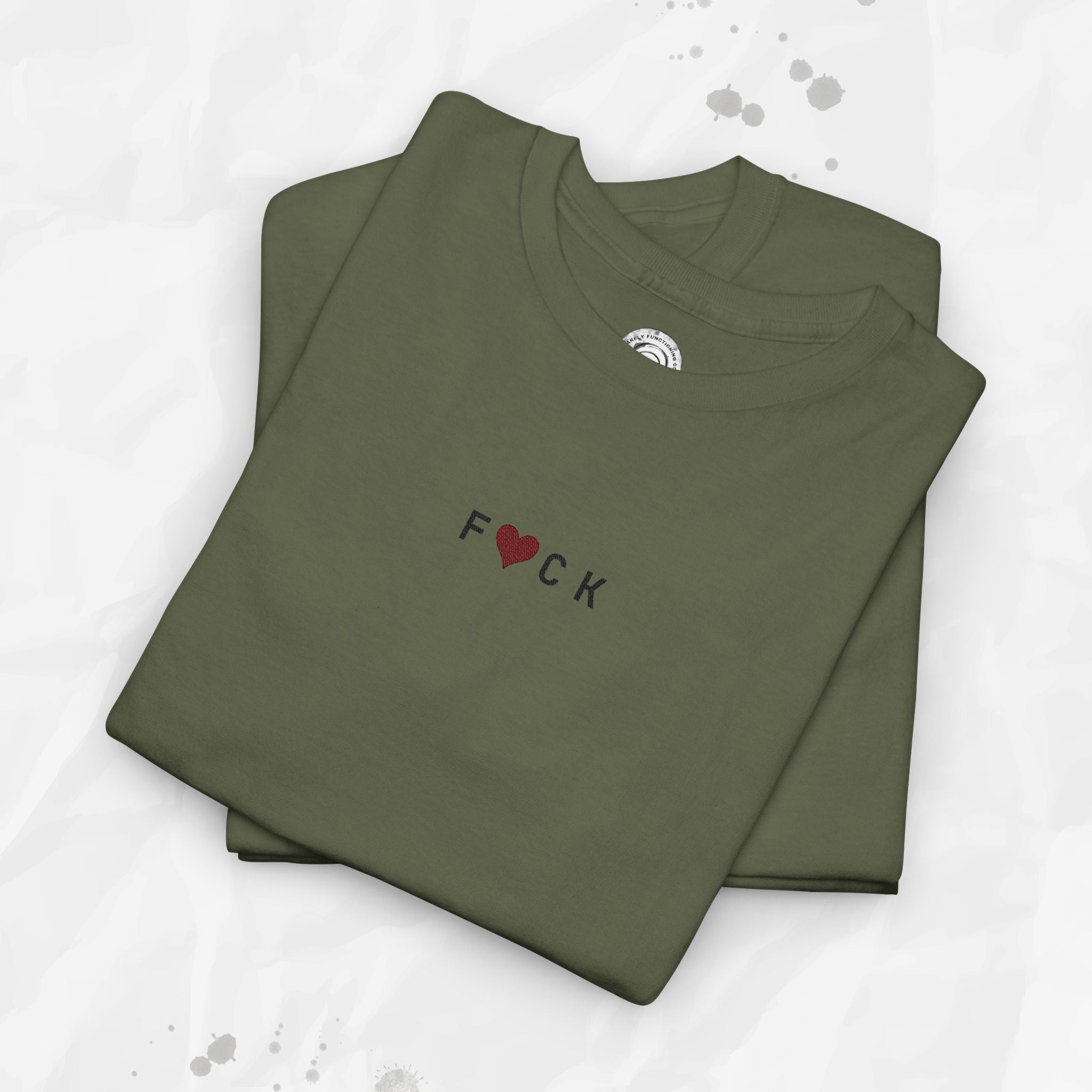 F❤CK – Embroidered T-Shirt