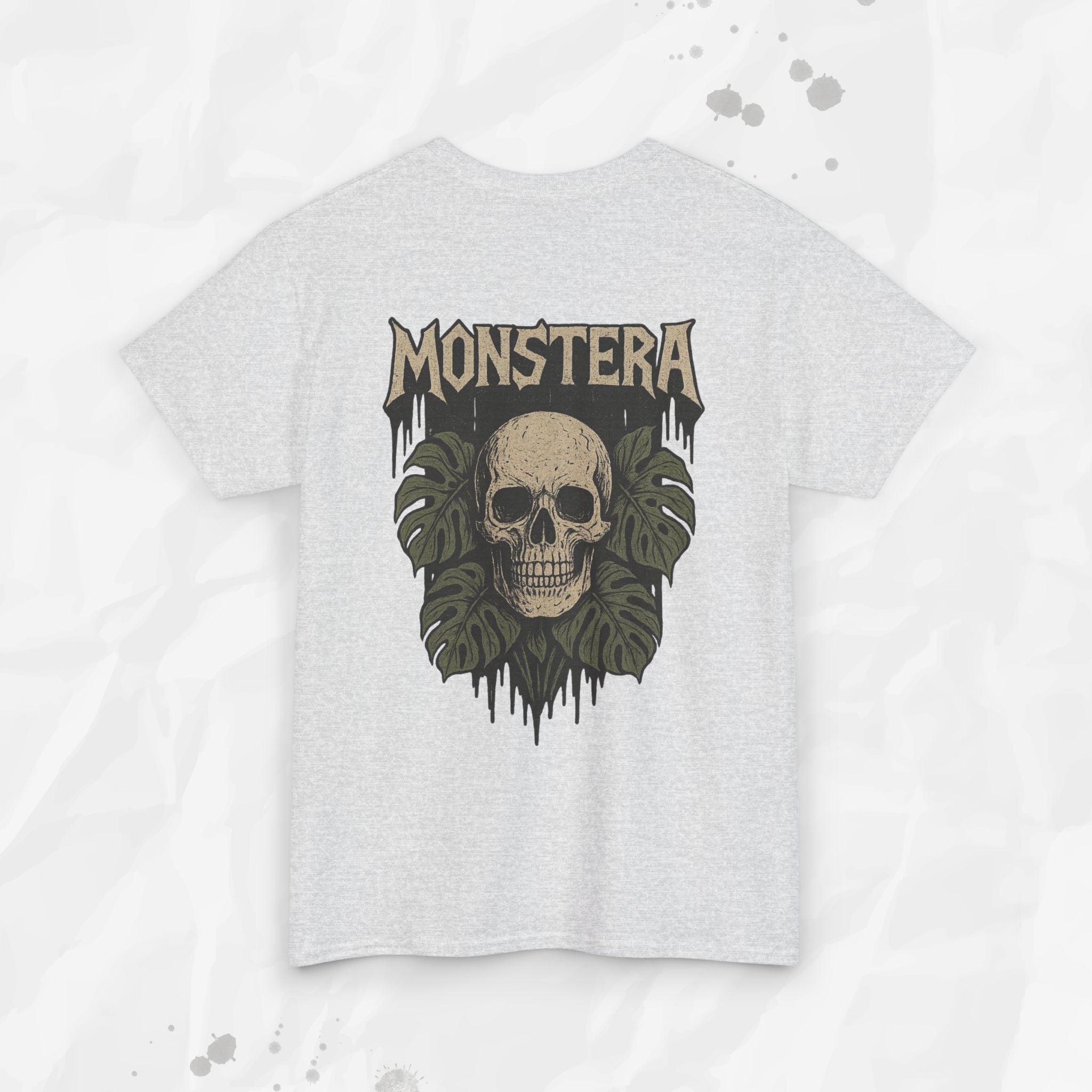 Monstera Skull - T-Shirt