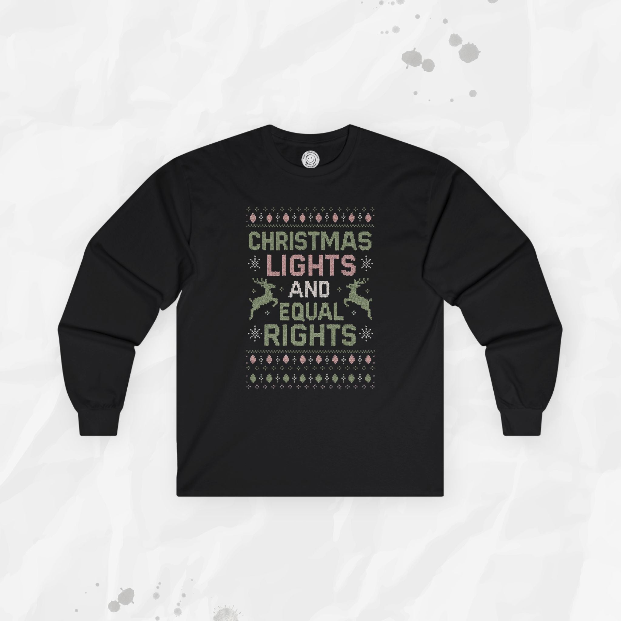Christmas Lights and Equal Rights – Long Sleeve T-Shirt