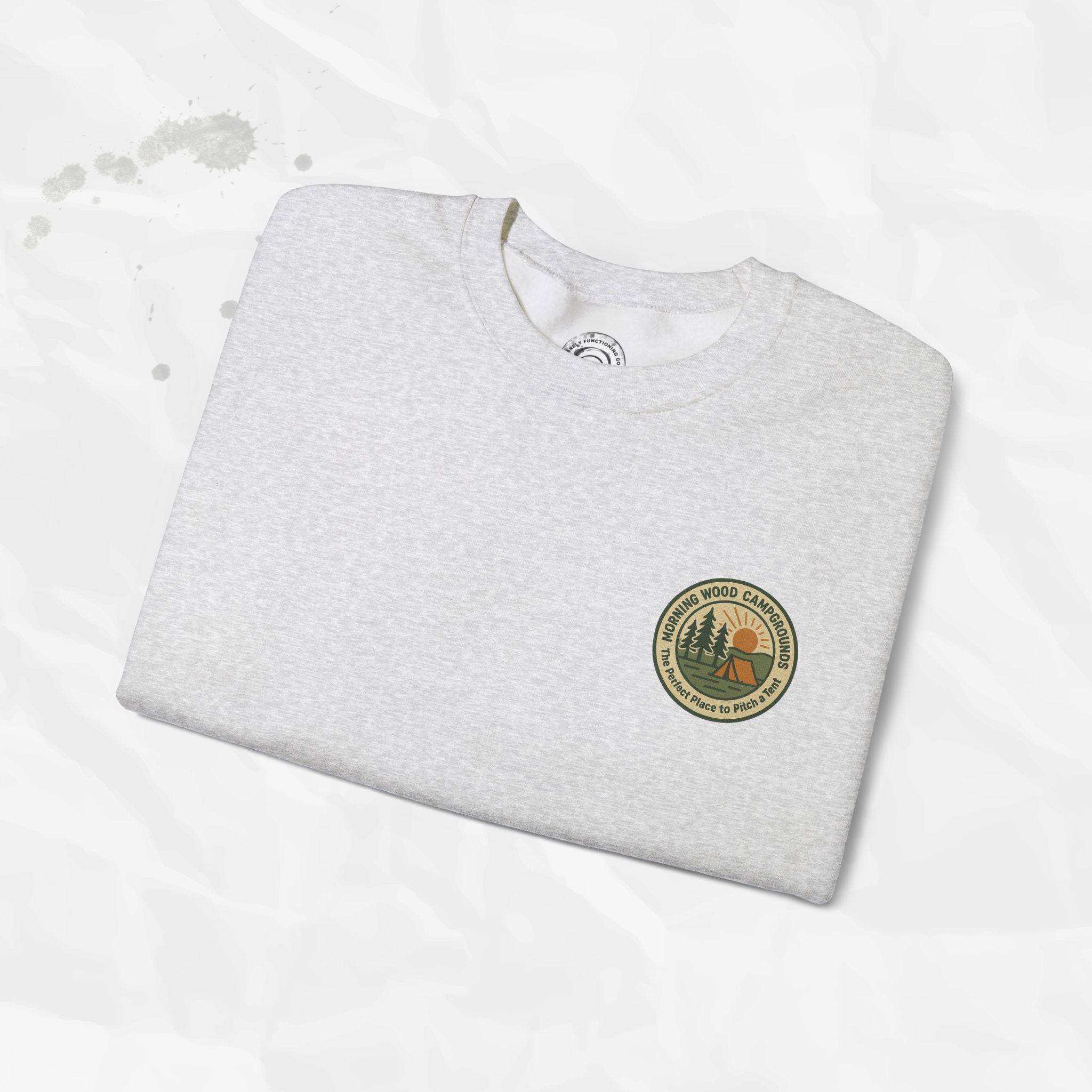 Morning Wood Campgrounds – T-Shirt (Pocket Print)