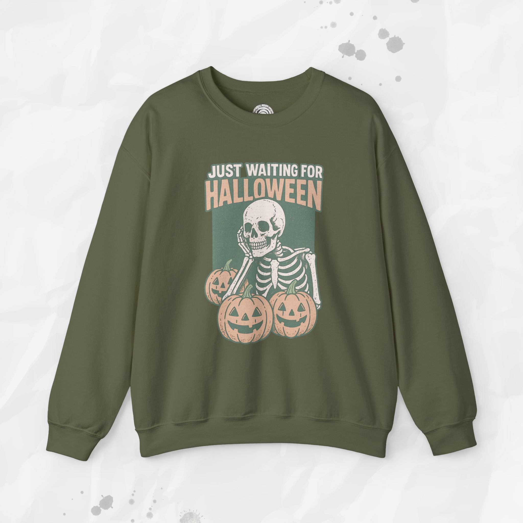 Just Waiting For Halloween - Crewneck Sweatshirt