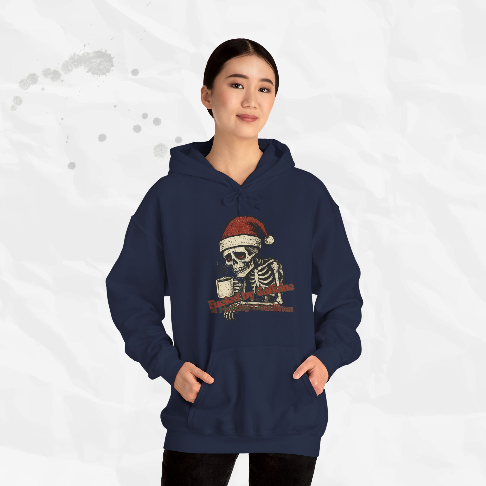 Fueled by Caffeine & Christmas – Hoodie