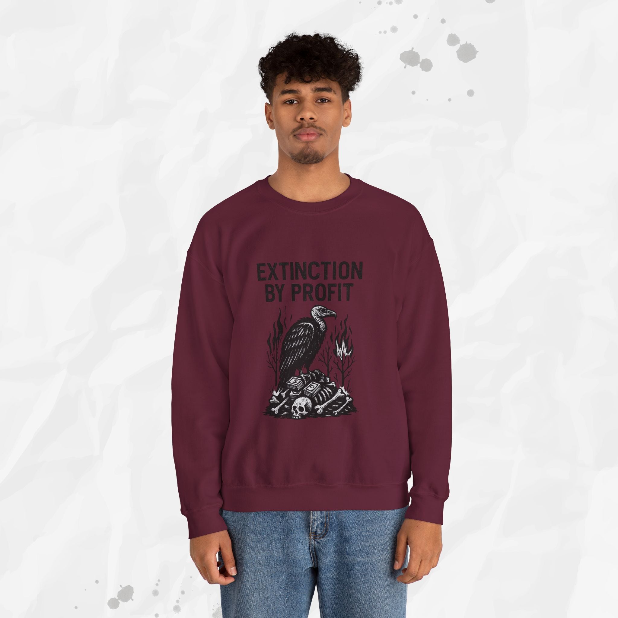 Extinction by Profit - Crewneck Sweatshirt