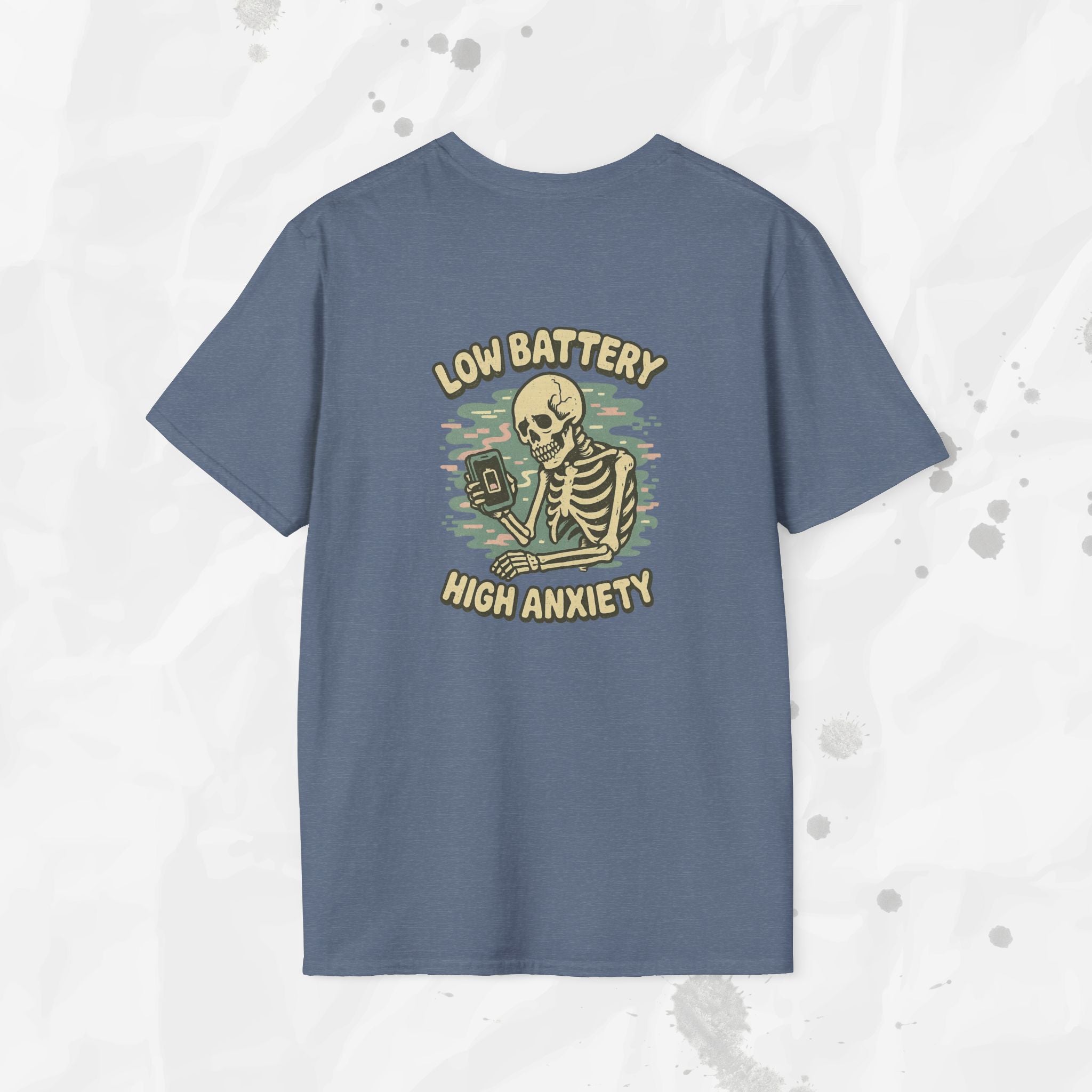 Low Battery High Anxiety - T-Shirt