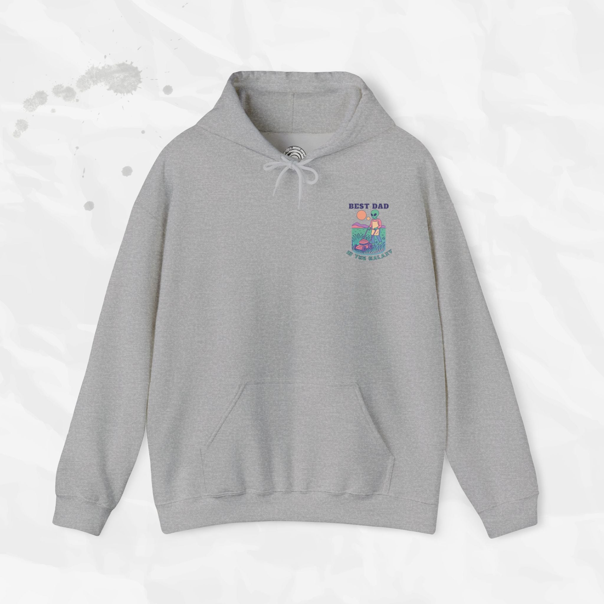 Best Dad in the Galaxy – Hoodie (Pocket Print)