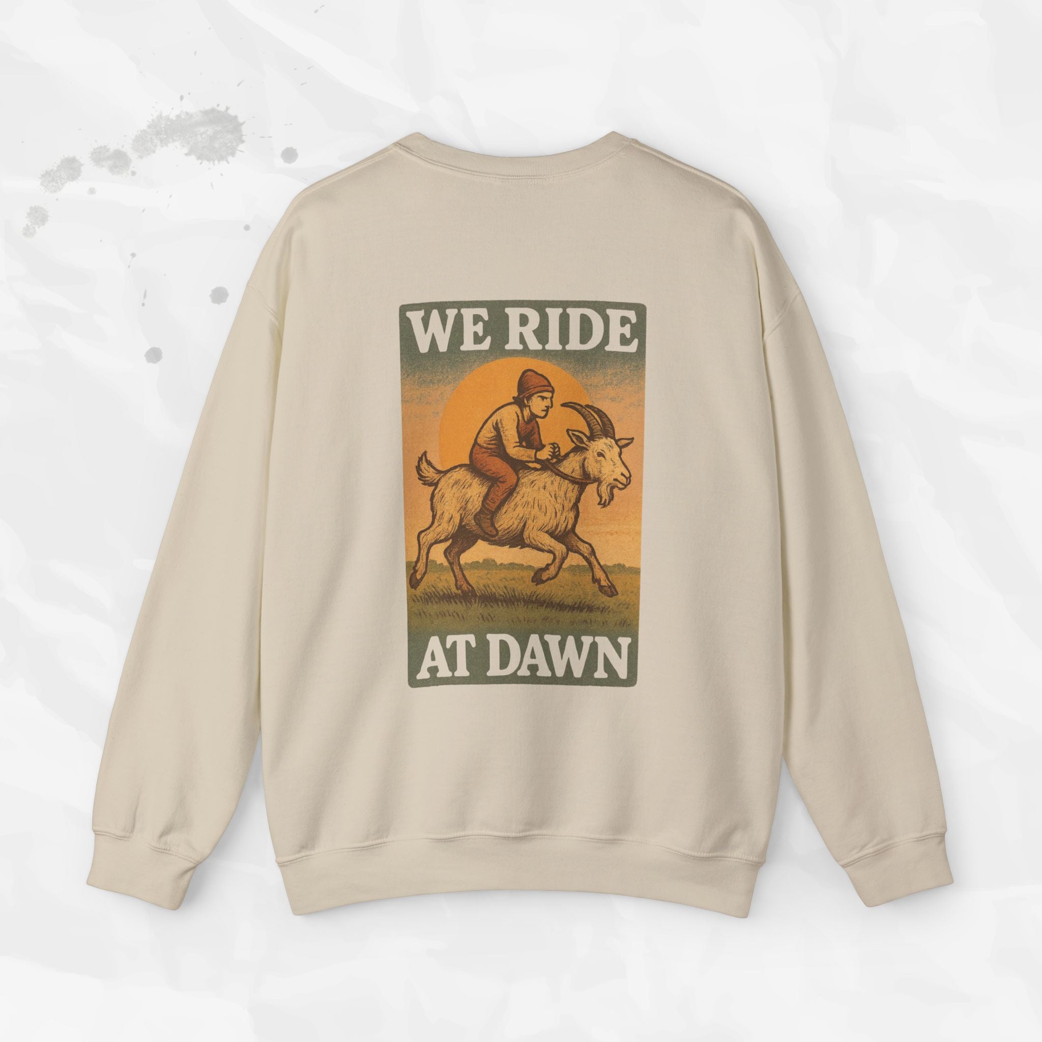 We Ride At Dawn - Crewneck Sweatshirt