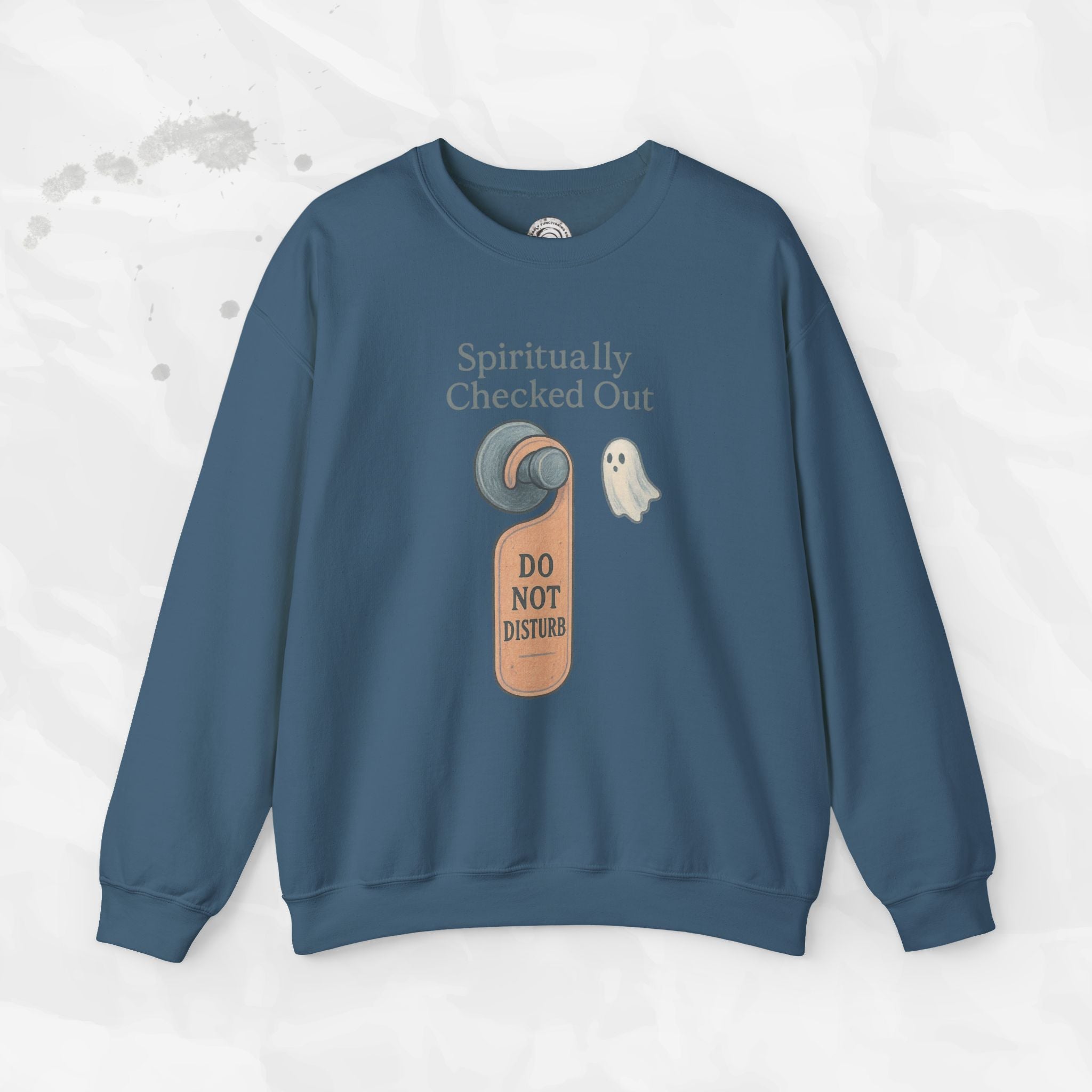 Spiritually Checked Out - Crewneck Sweatshirt