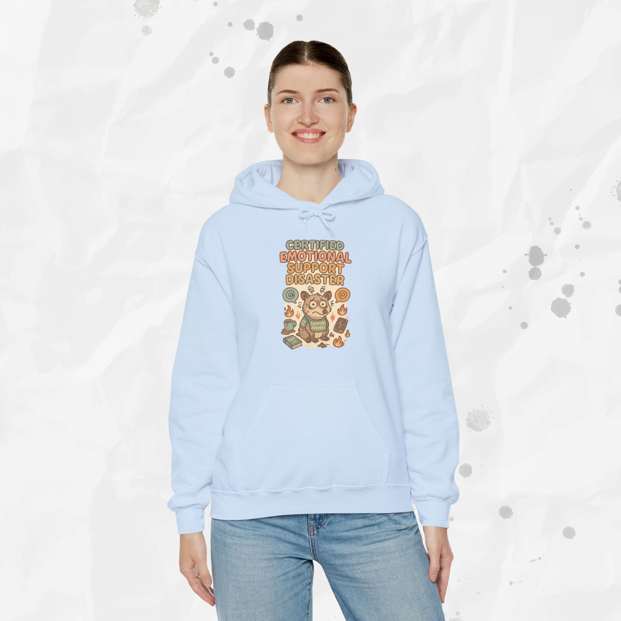 Certified Emotional Support Disaster - Hoodie