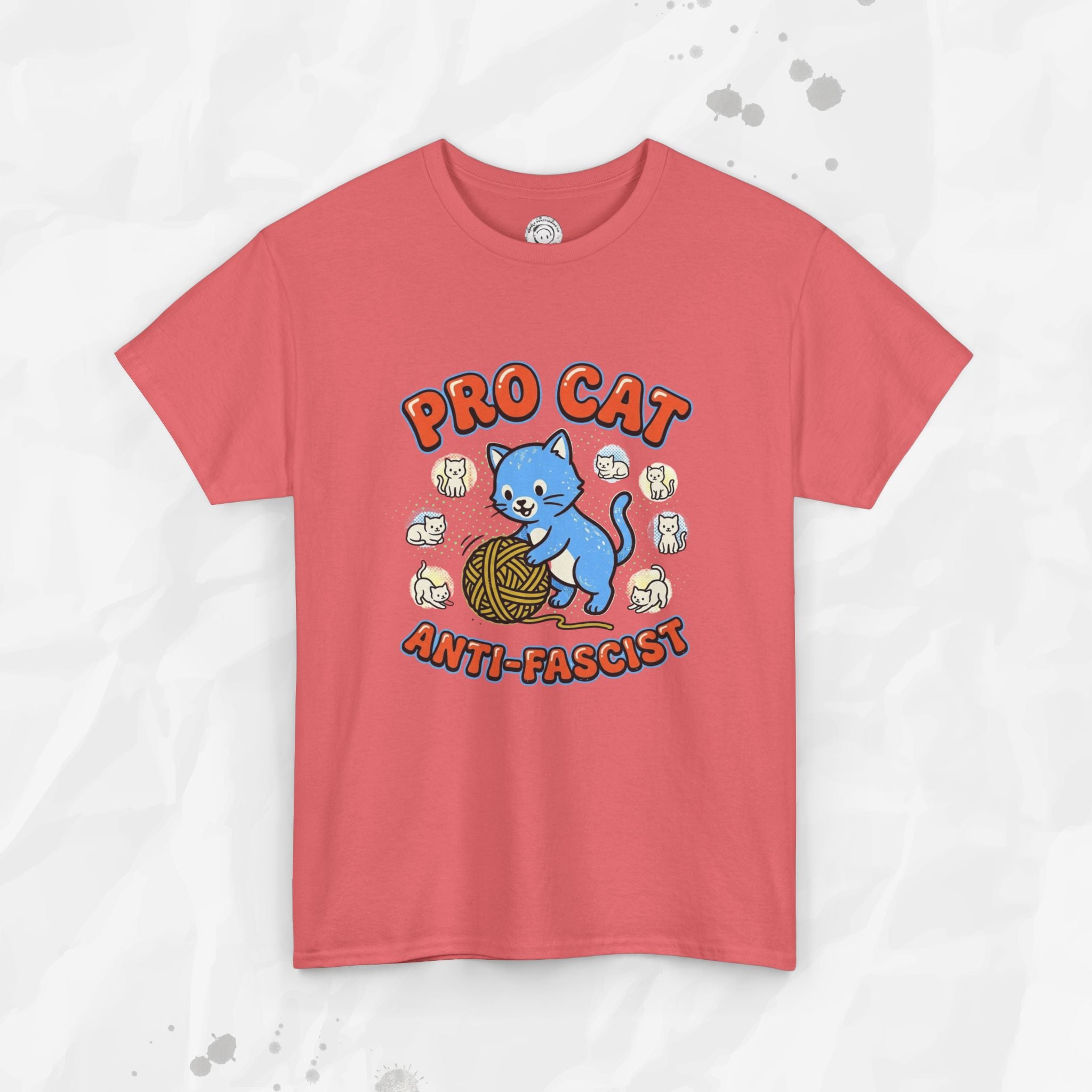 Pro Cat Anti-Fascist – T-Shirt