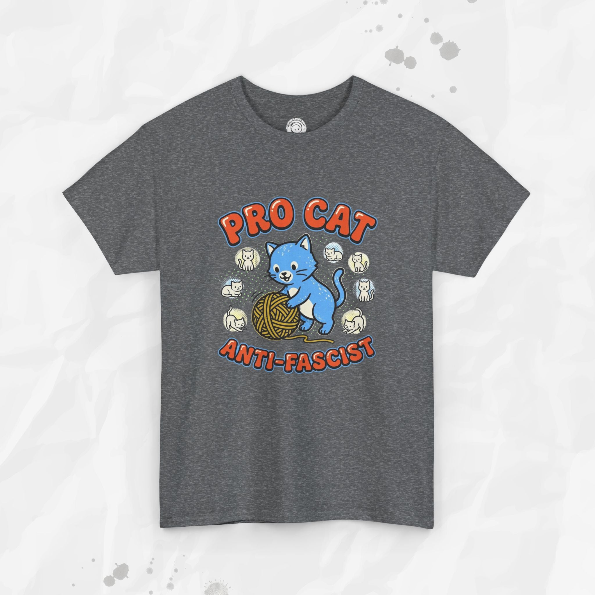 Pro Cat Anti-Fascist – T-Shirt