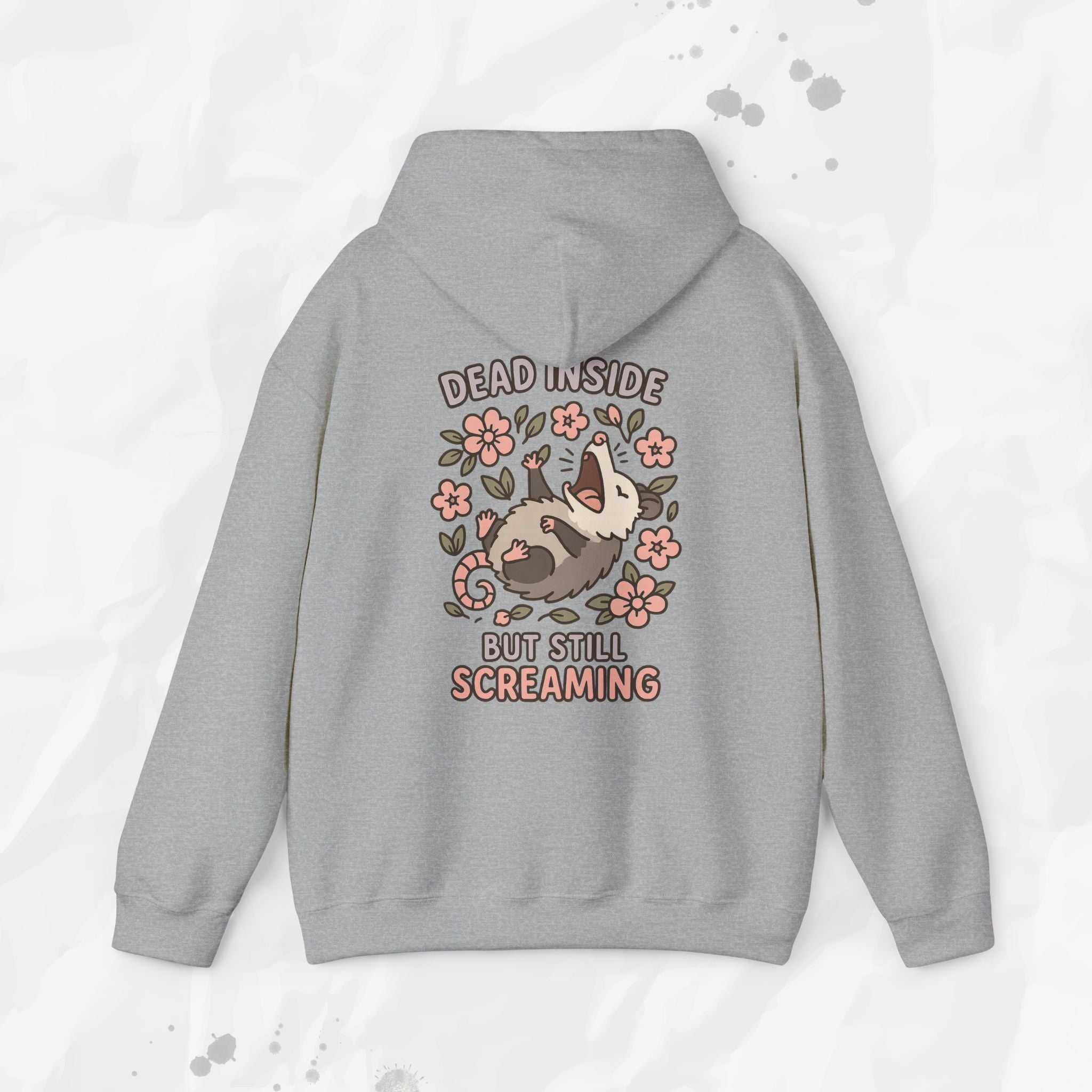 Dead Inside but Still Screaming – Hoodie
