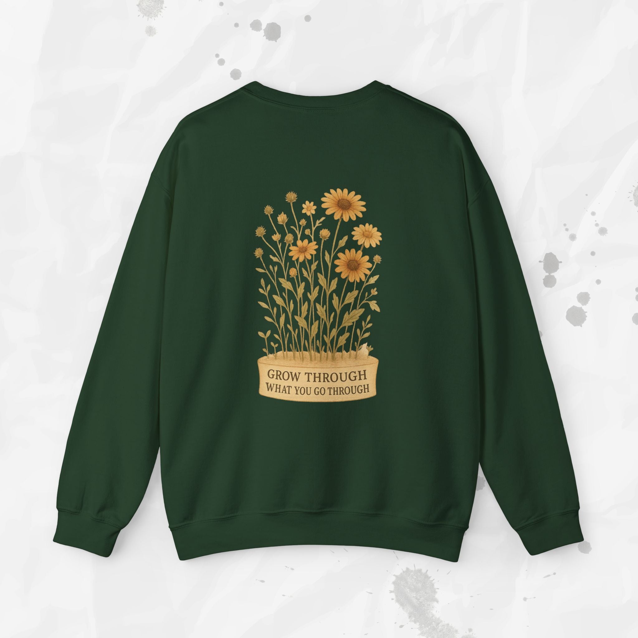 Grow Through What You Go Through - Crewneck Sweatshirt