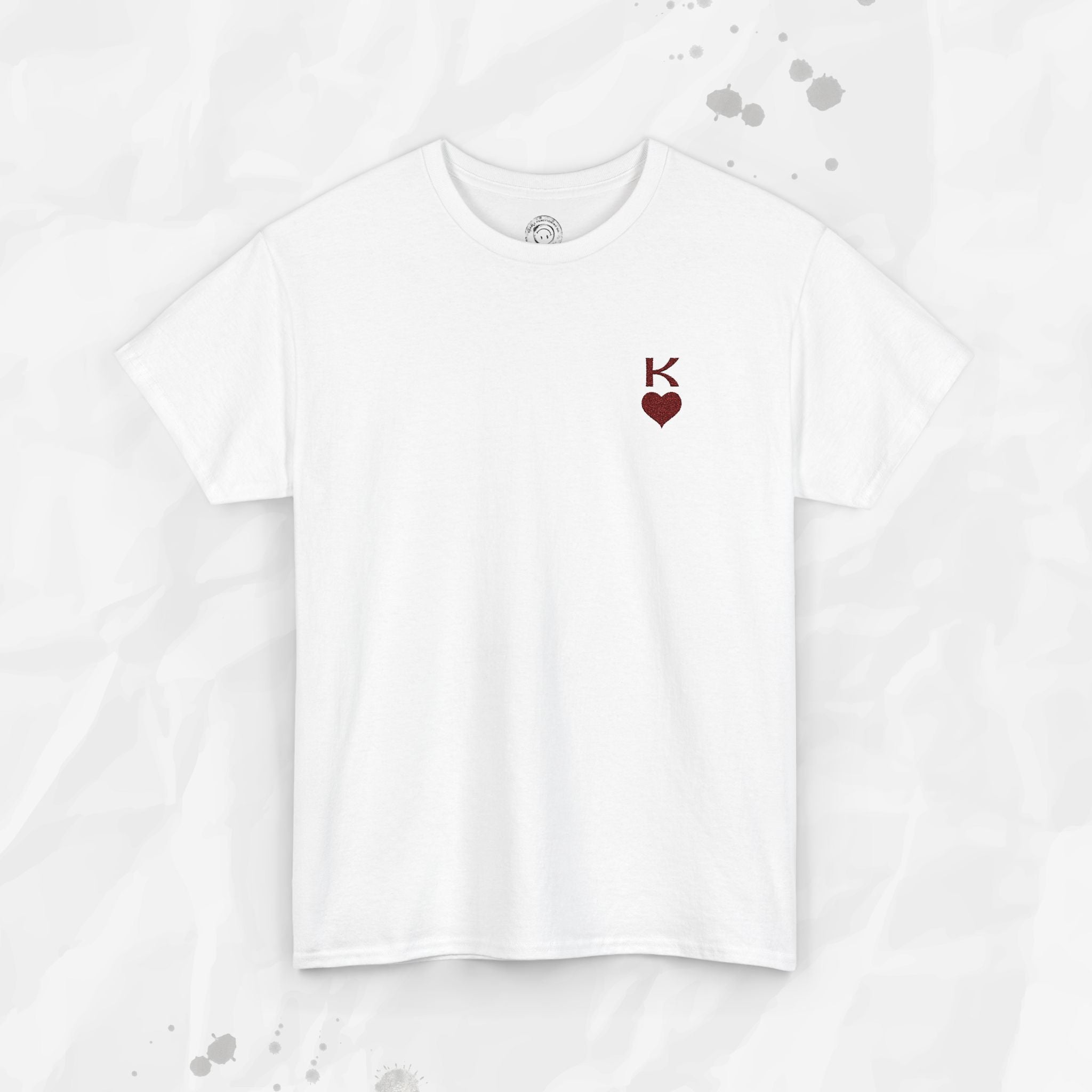 King of Hearts – Embroidered T-Shirt