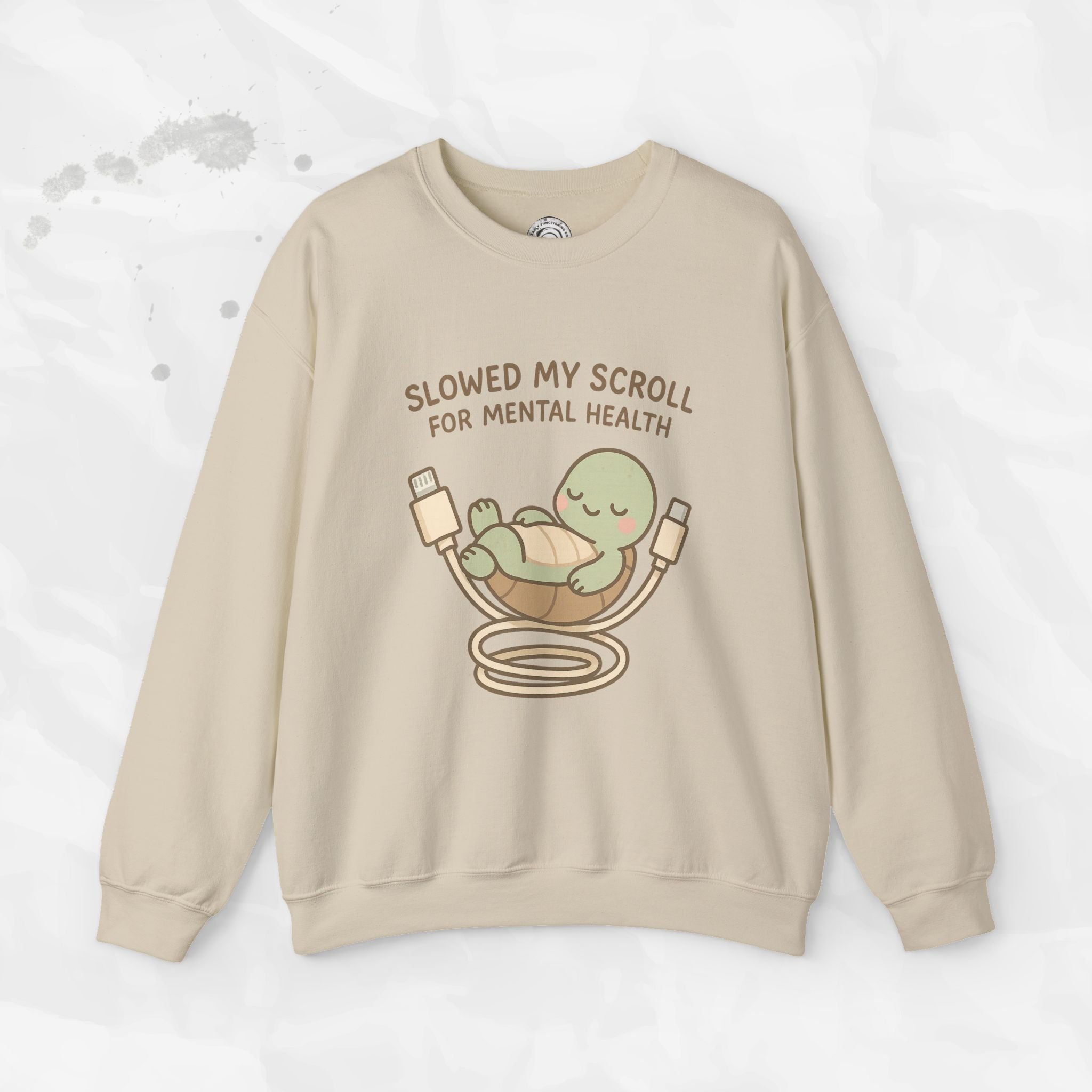 Slowed My Scroll - Crewneck Sweatshirt