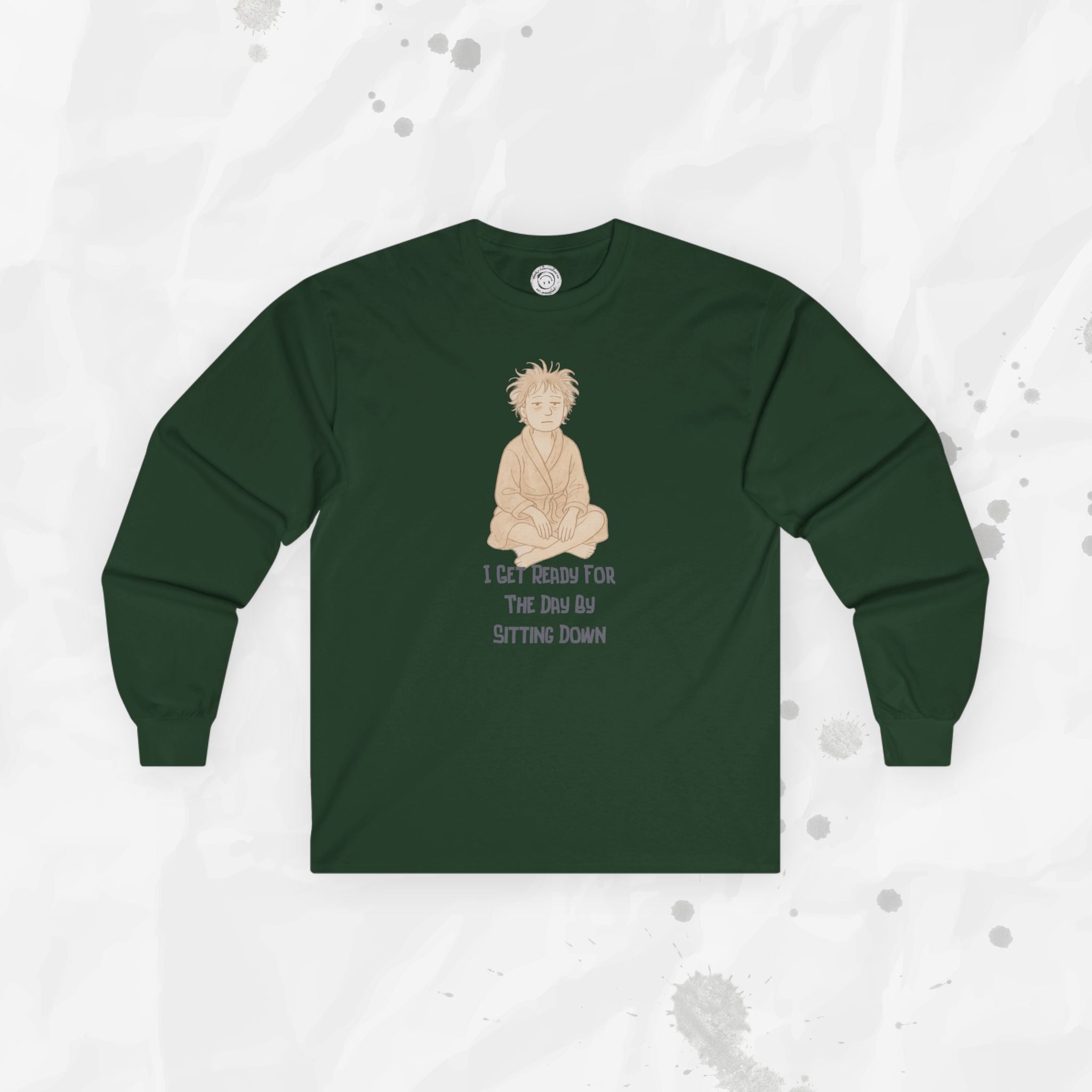 Sitting Down - Long Sleeve T-Shirt