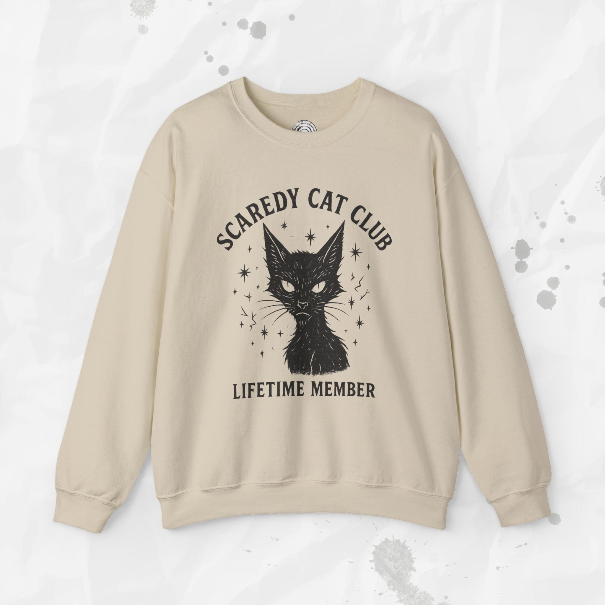 Scaredy Cat Club - Crewneck Sweatshirt