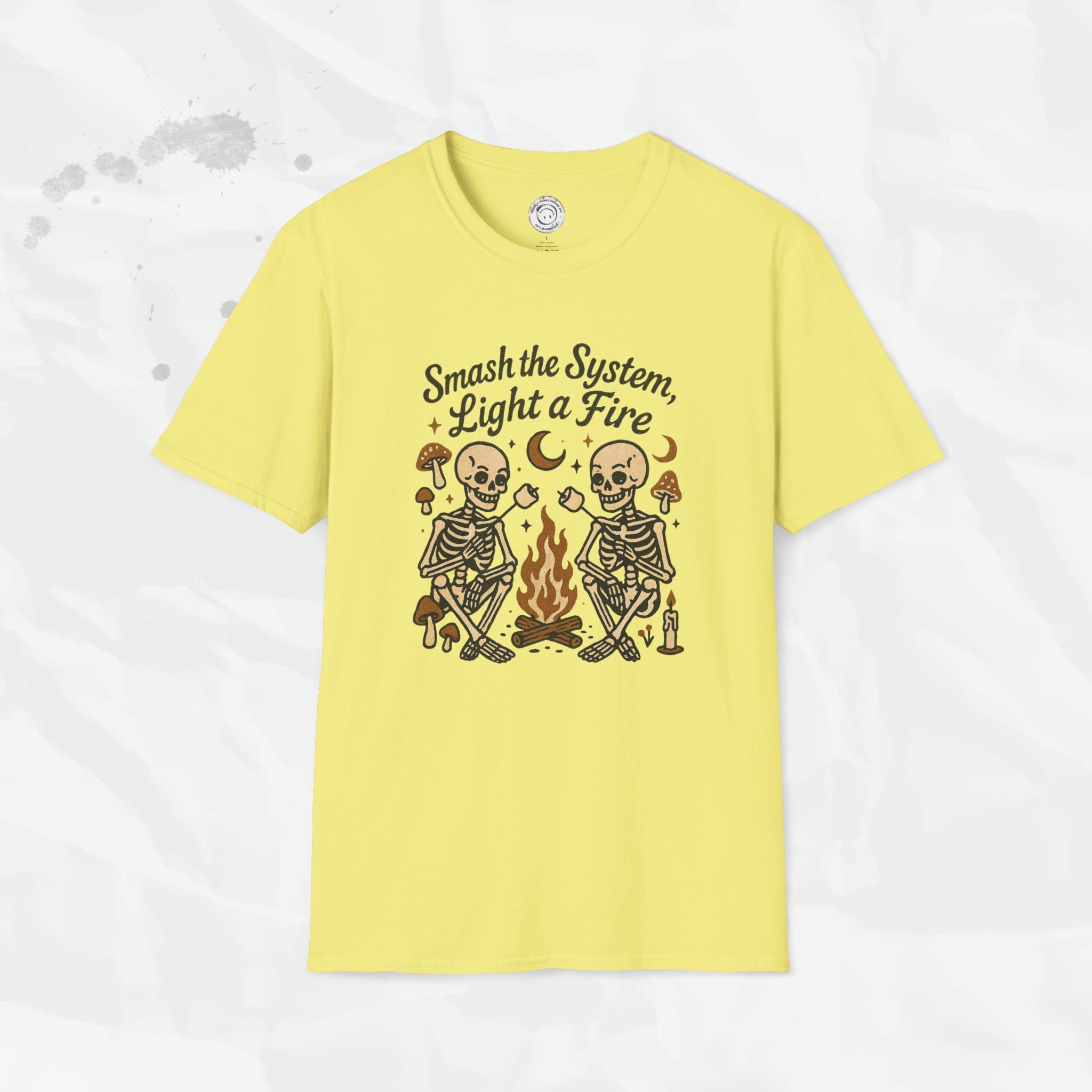 Smash the System, Light a Fire - T-Shirt
