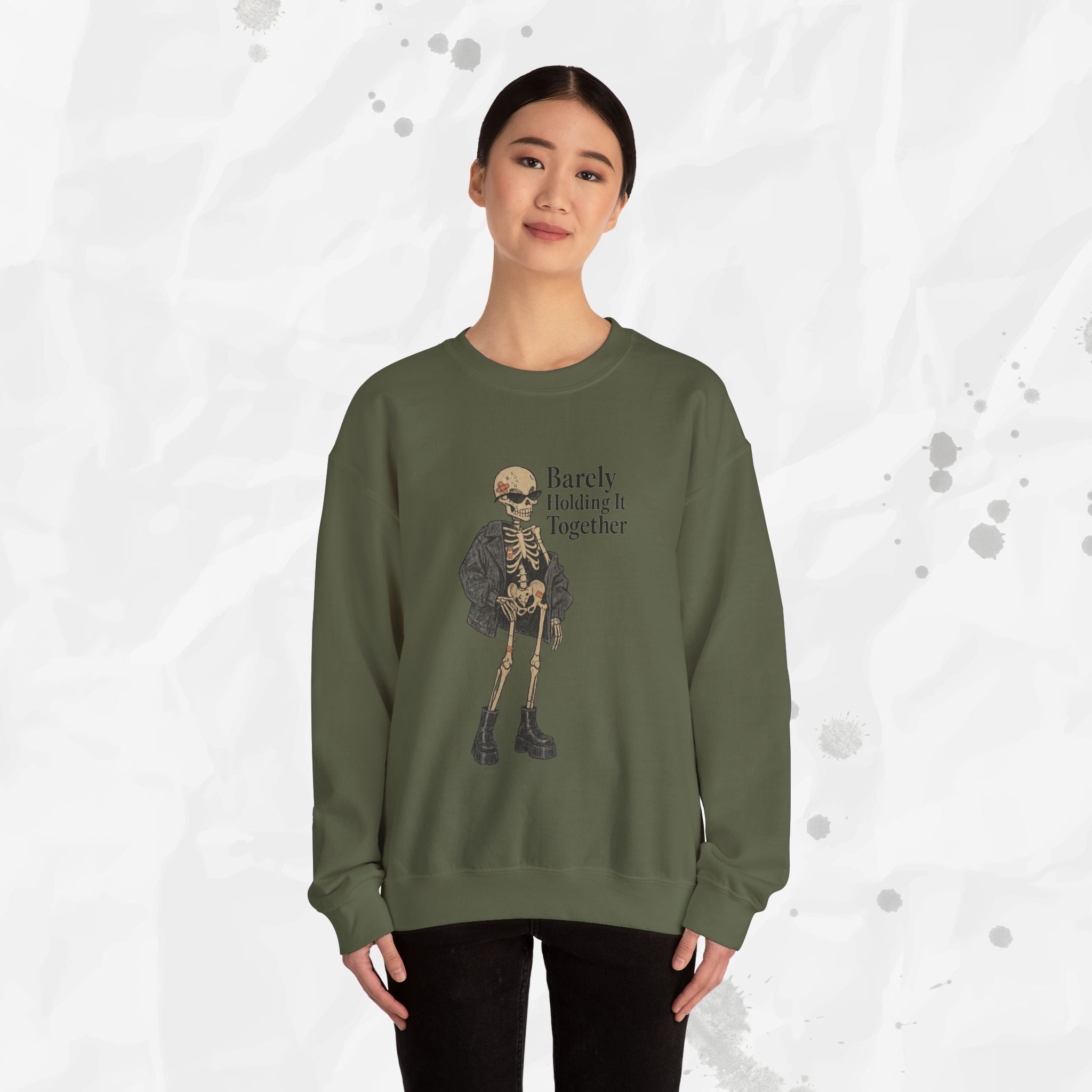 Barely Holding It Together - Crewneck Sweatshirt