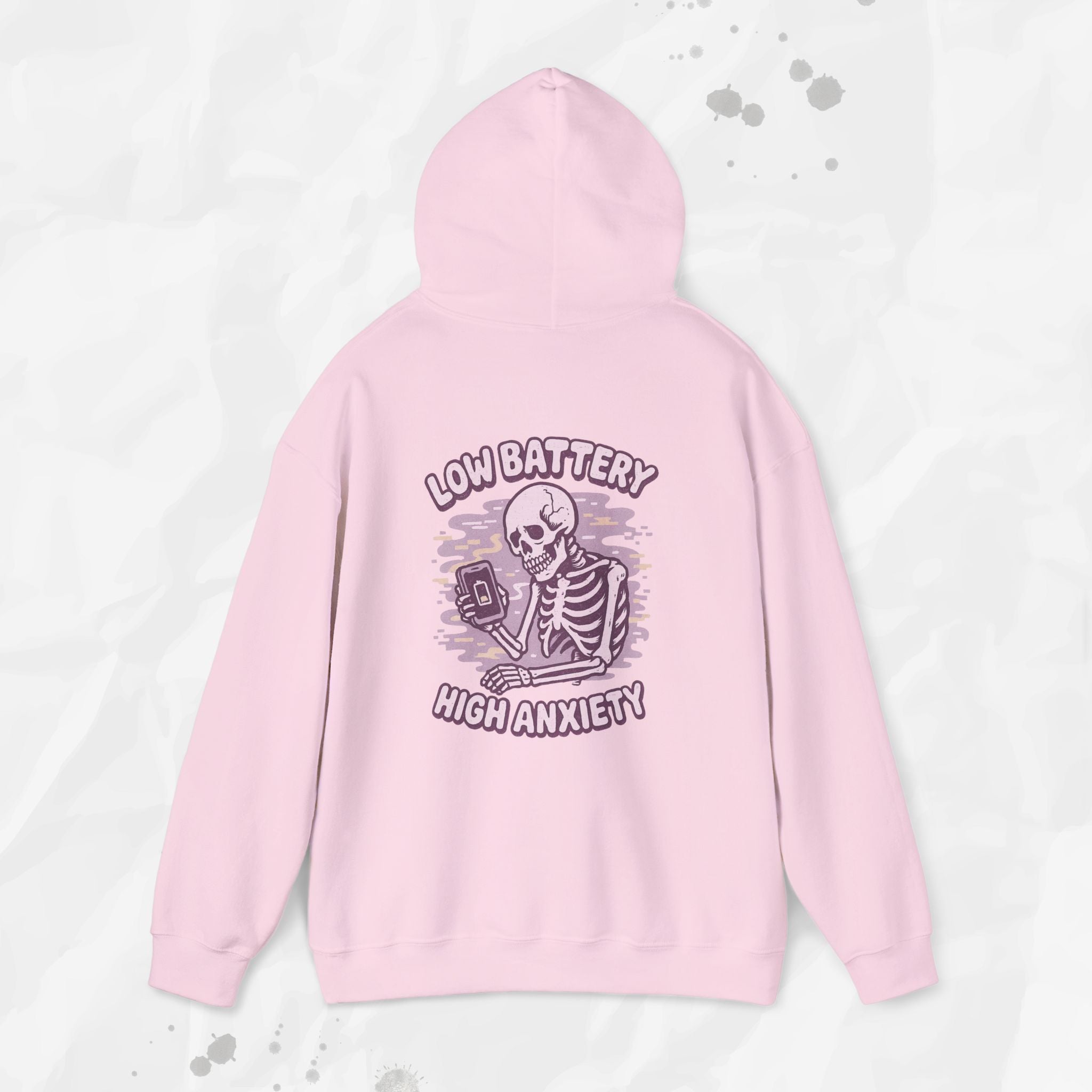 Low Battery, High Anxiety - Hoodie