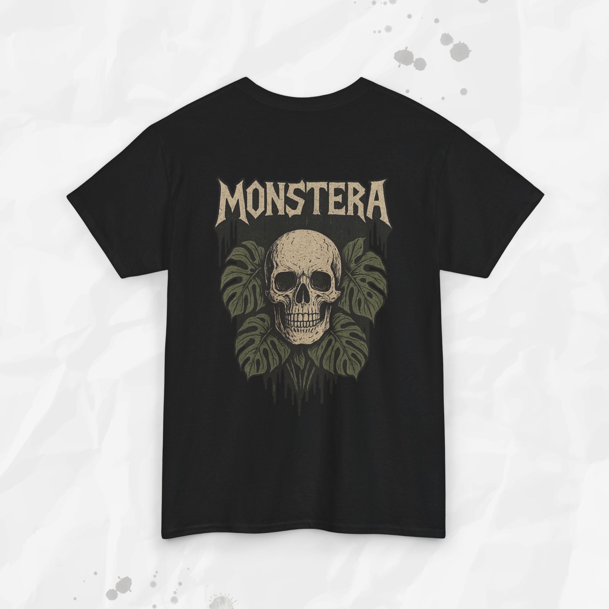 Monstera Skull - T-Shirt