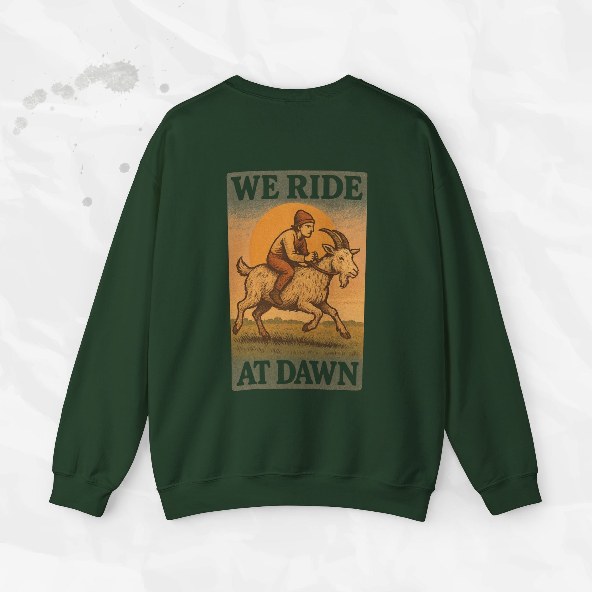 We Ride At Dawn - Crewneck Sweatshirt