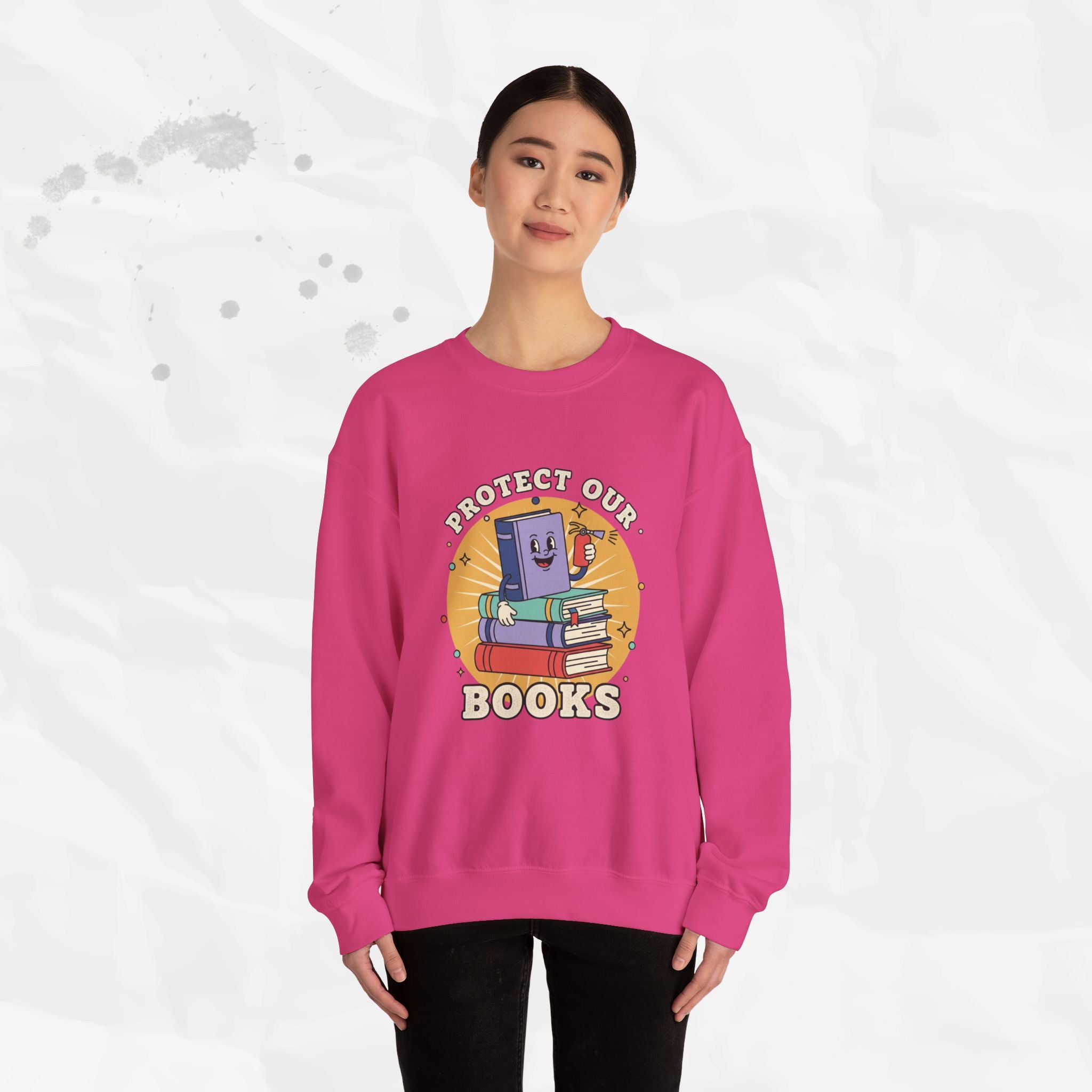 Protect Our Books – Crewneck Sweatshirt
