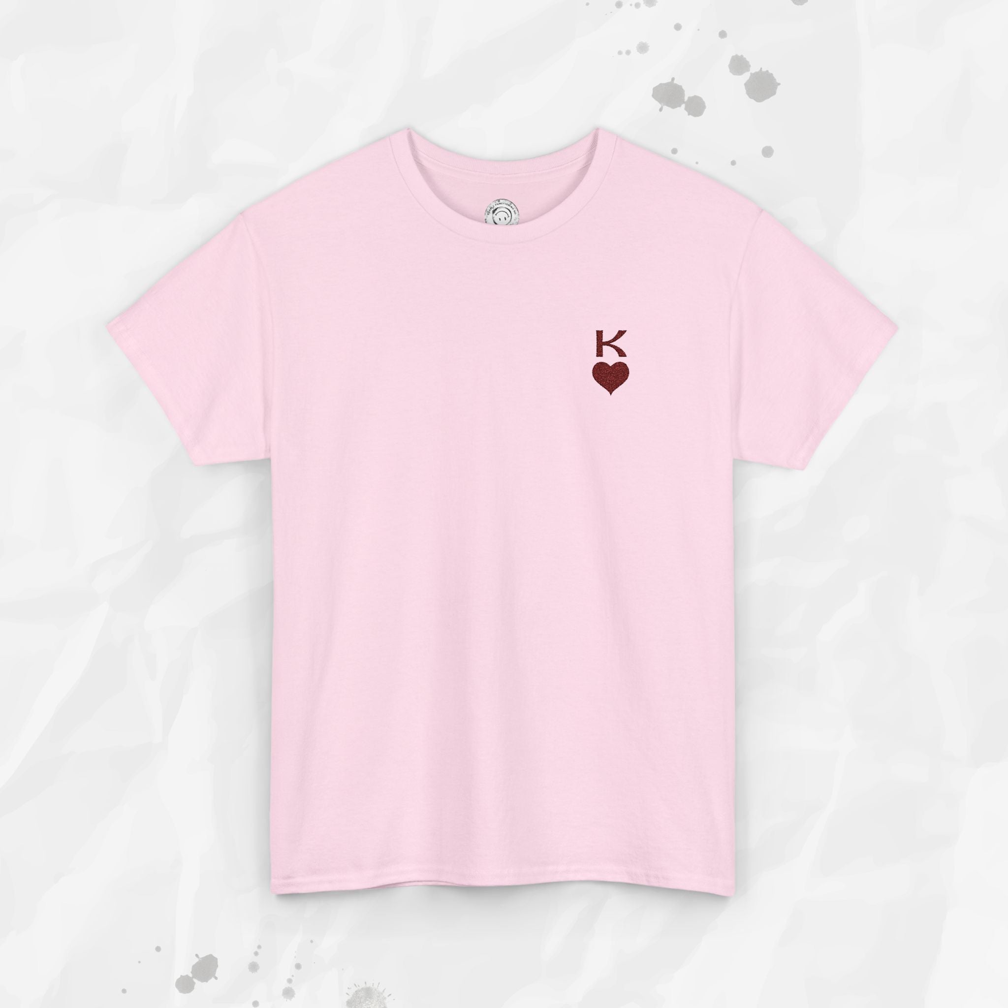 King of Hearts – Embroidered T-Shirt