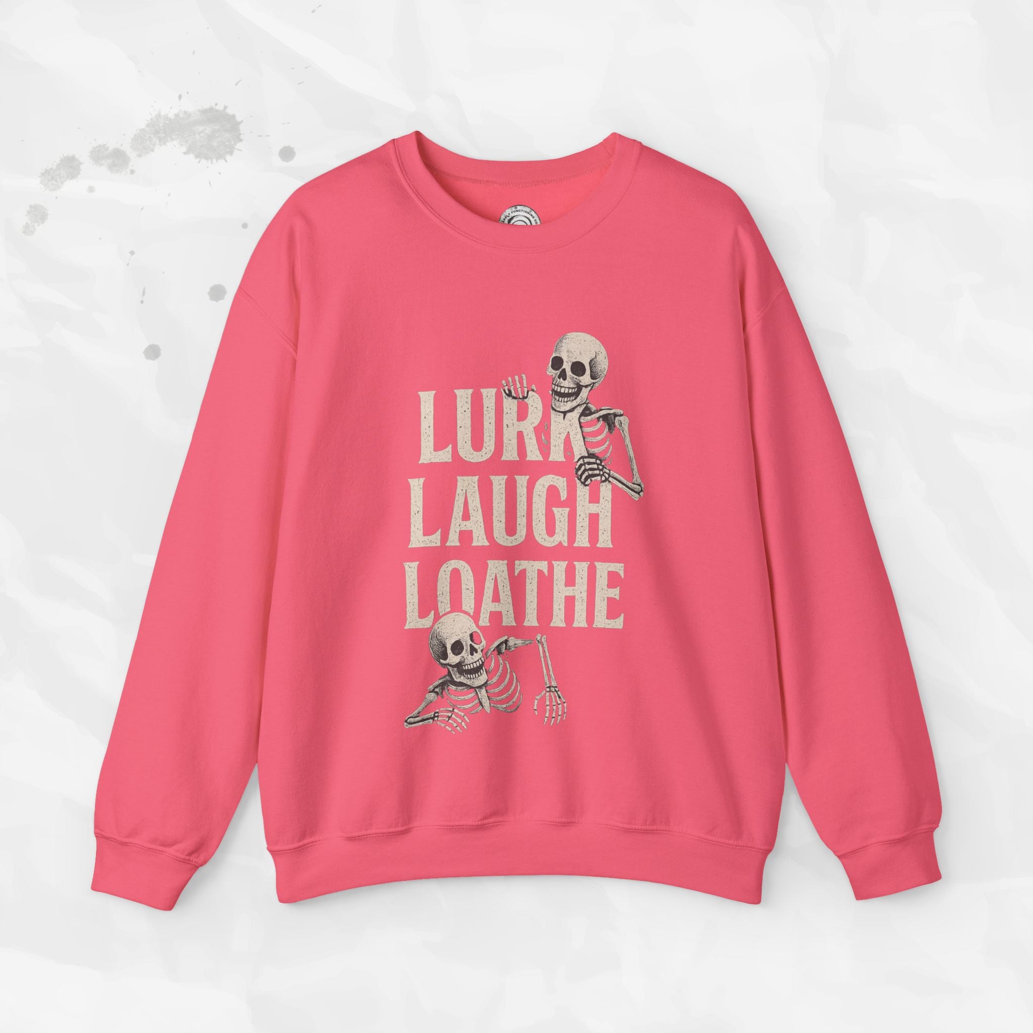 Lurk Laugh Loathe - Crewneck Sweatshirt